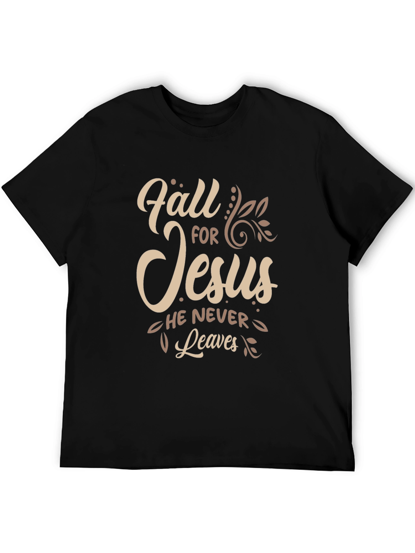 Fall For Jesus T-Shirt - Faith Inspired Tee