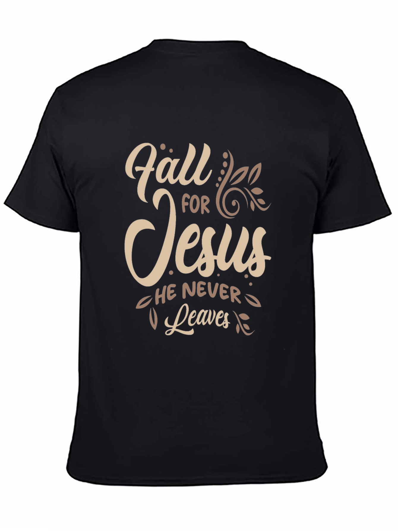 Fall For Jesus T-Shirt - Faith Inspired Tee