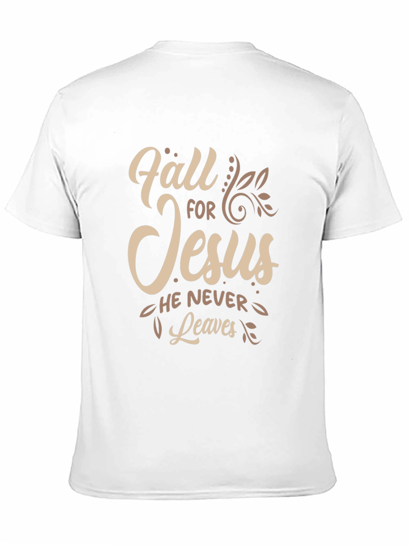 Fall For Jesus T-Shirt - Faith Inspired Tee