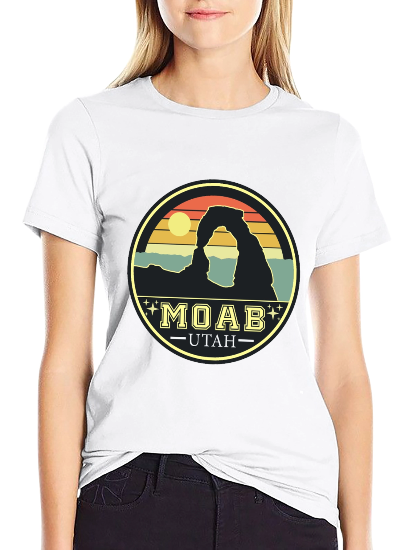 Moab Utah Retro T-Shirt
