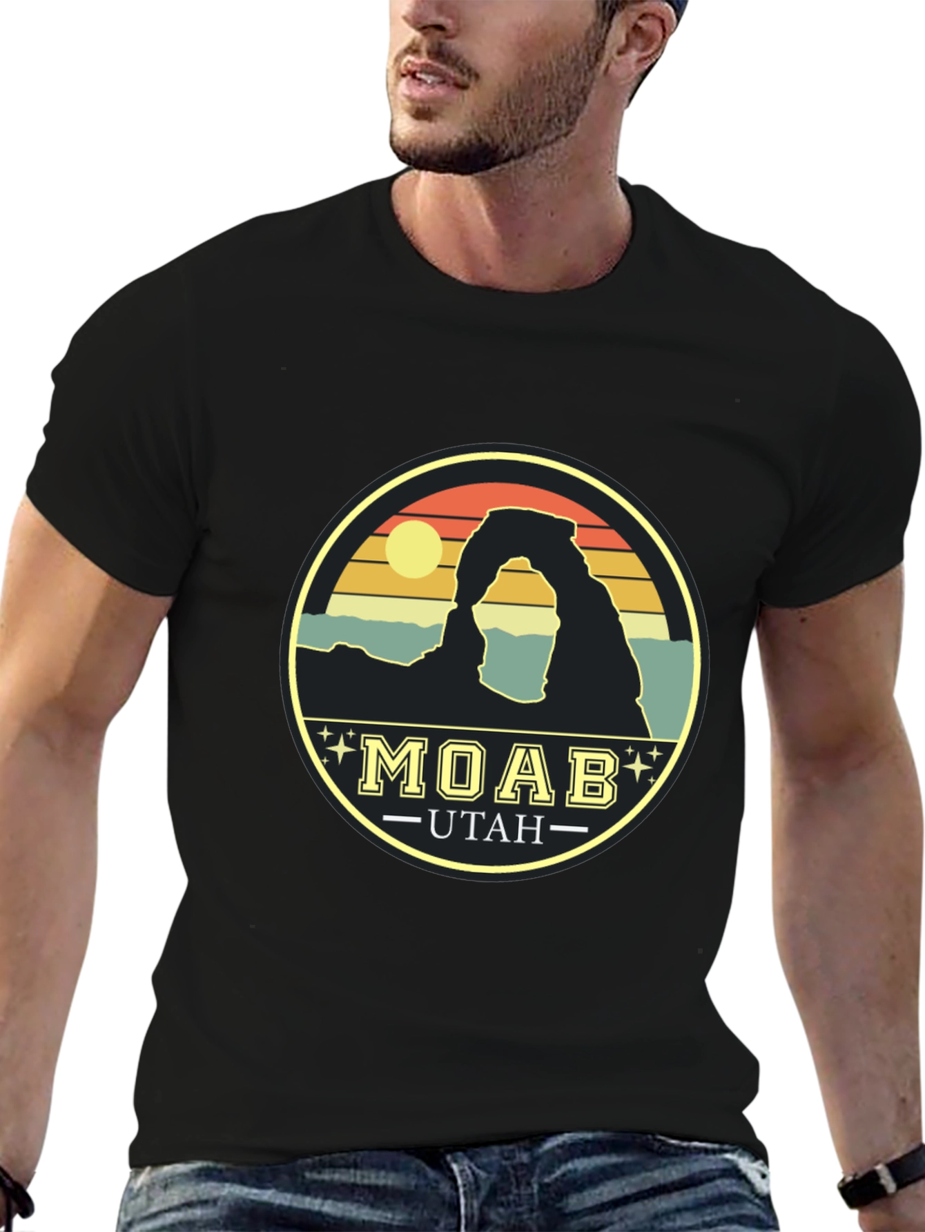 Moab Utah Retro T-Shirt