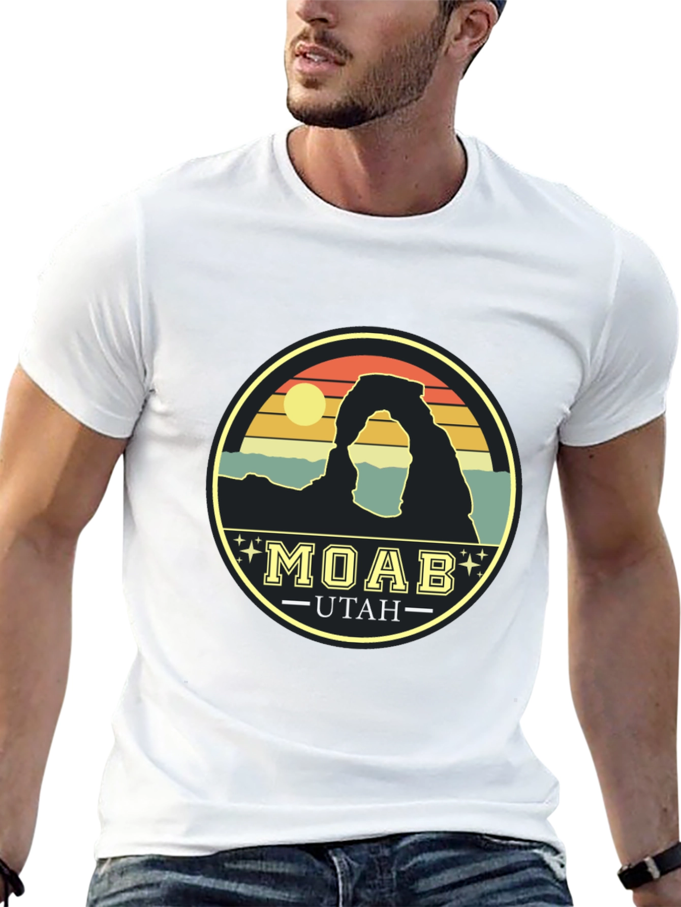 Moab Utah Retro T-Shirt