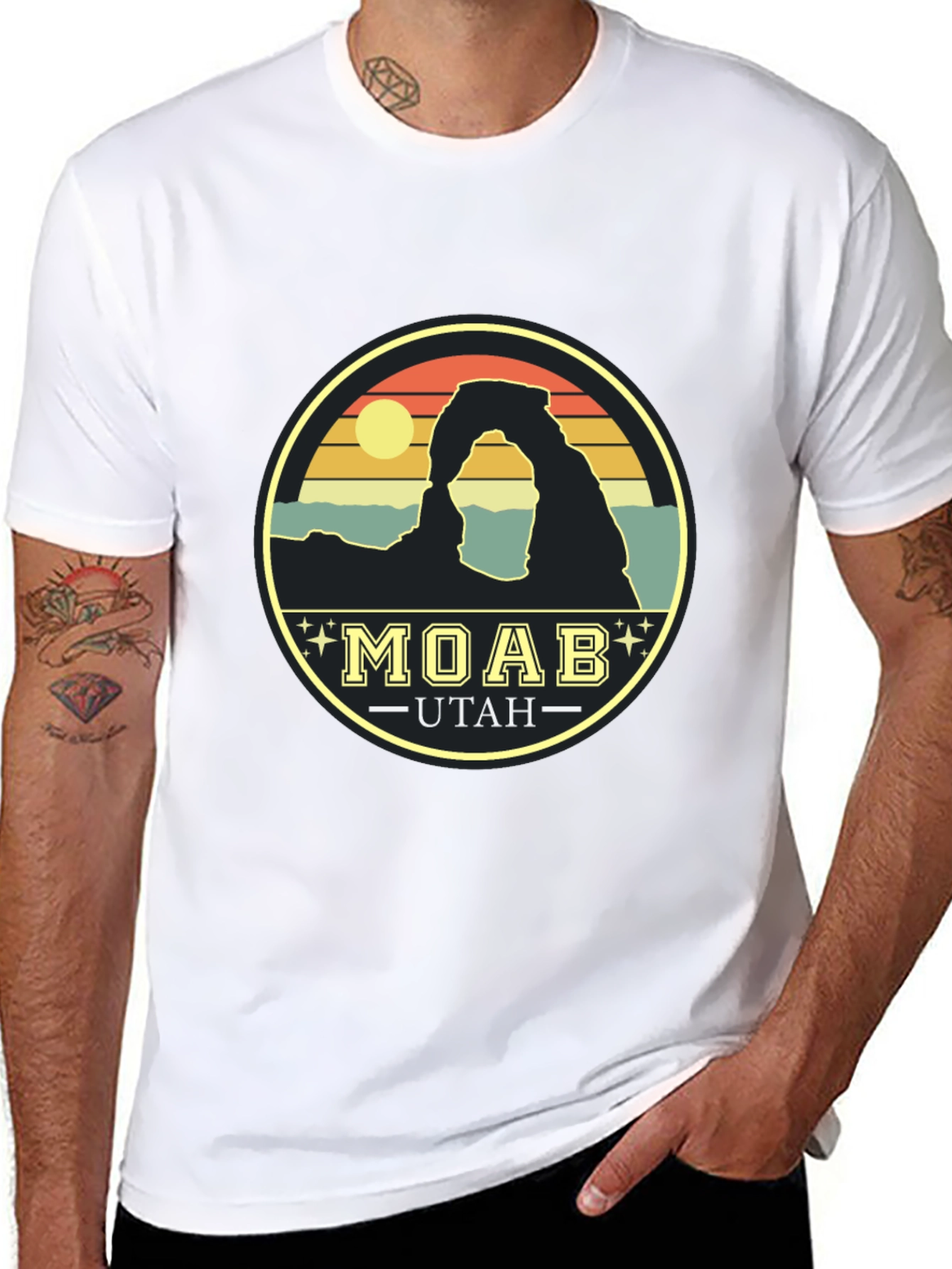 Moab Utah Retro T-Shirt