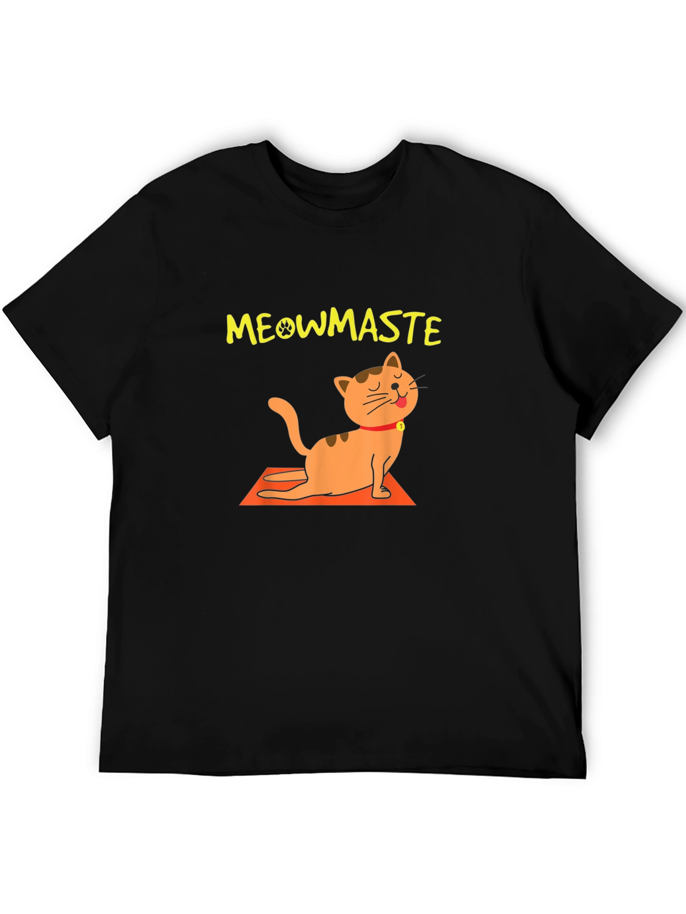Meowmaste Yoga Cat T-Shirt