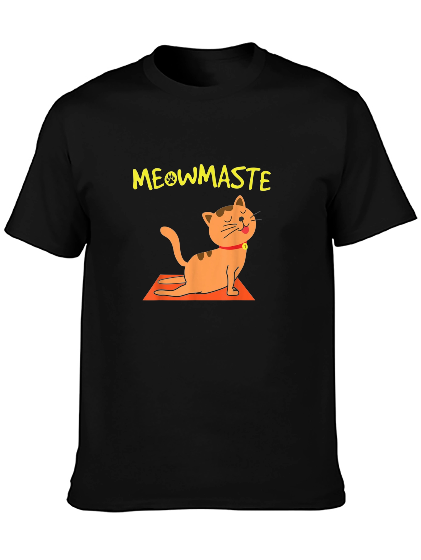 Meowmaste Yoga Cat T-Shirt