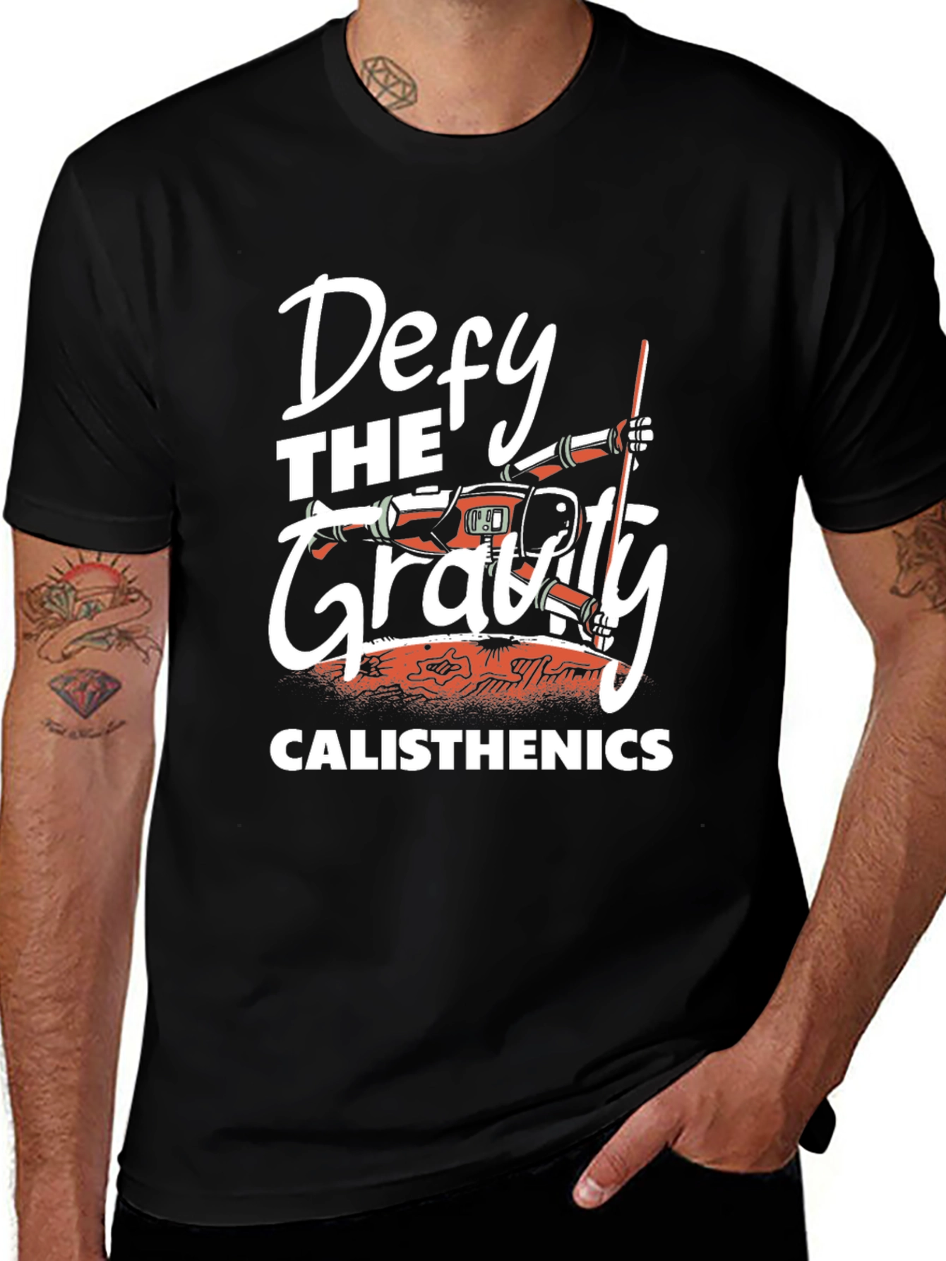 Defy Gravity Calisthenics Graphic Tee