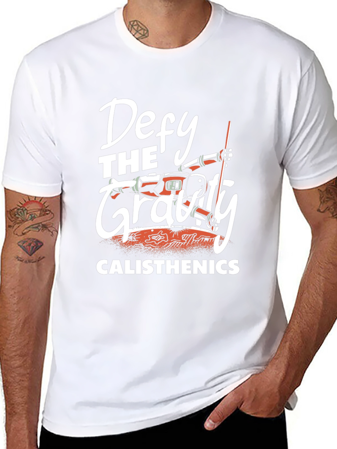 Defy Gravity Calisthenics Graphic Tee