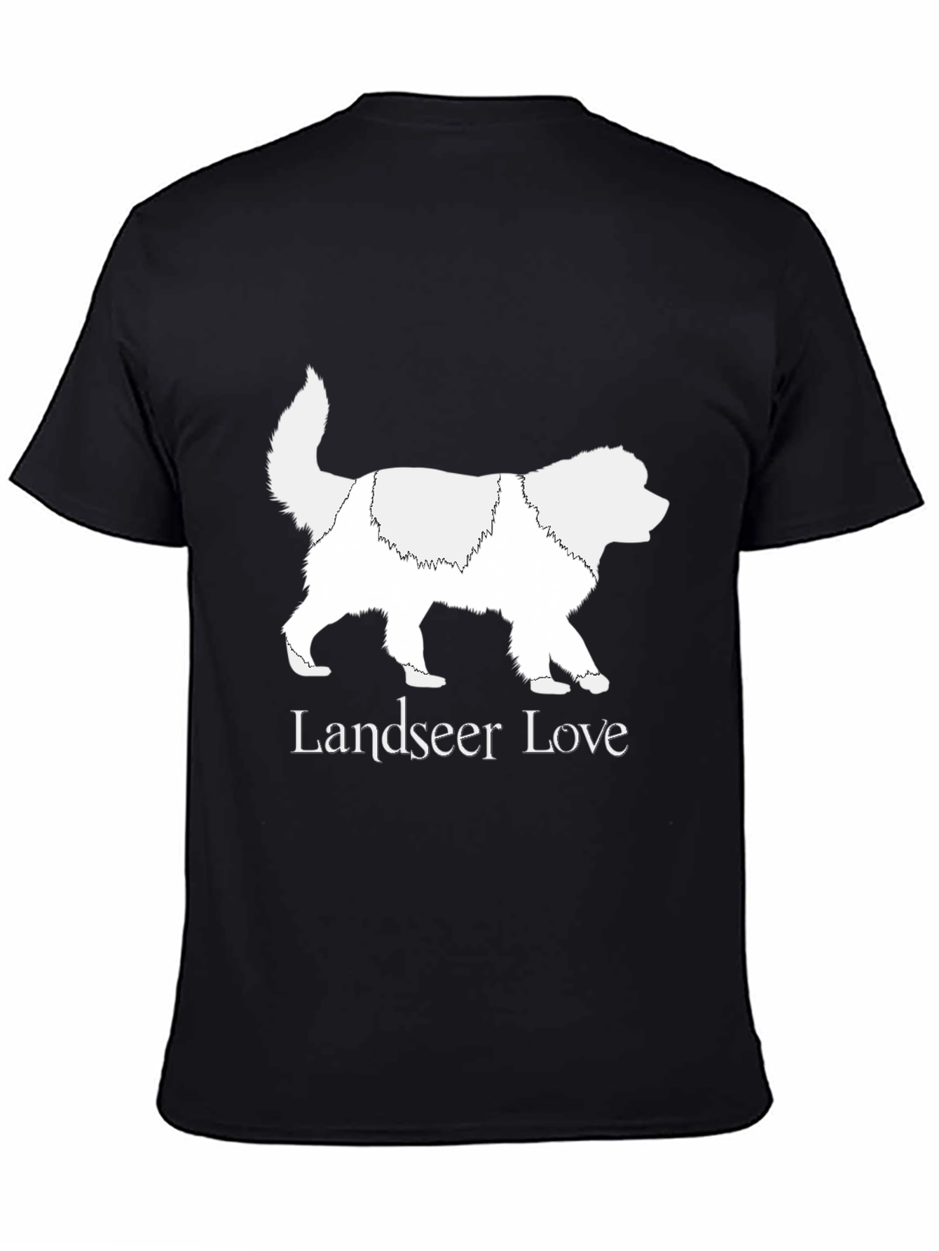 Landseer Love Dog Breed T-Shirt