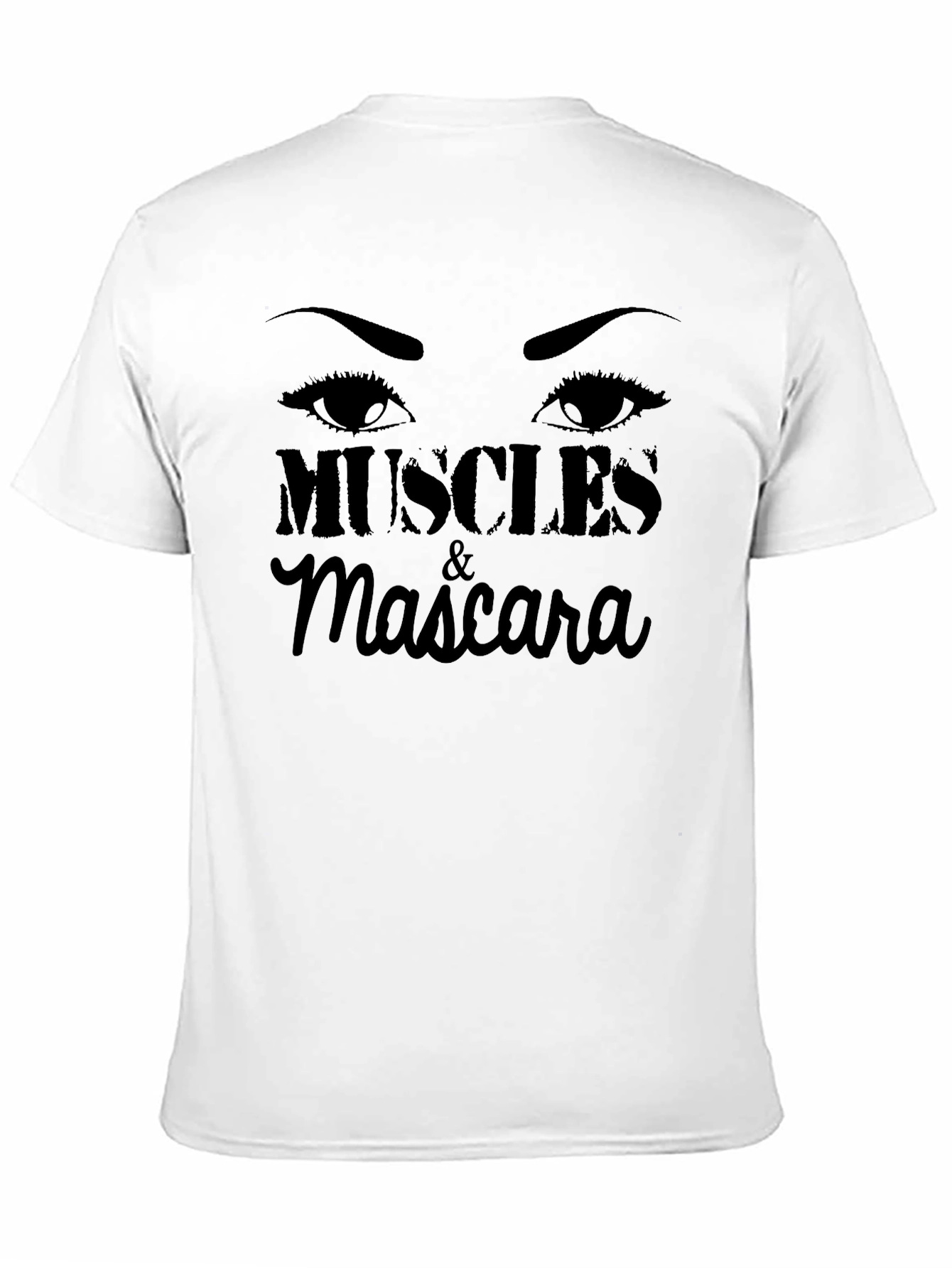 Muscles & Mascara Graphic Tee - Black