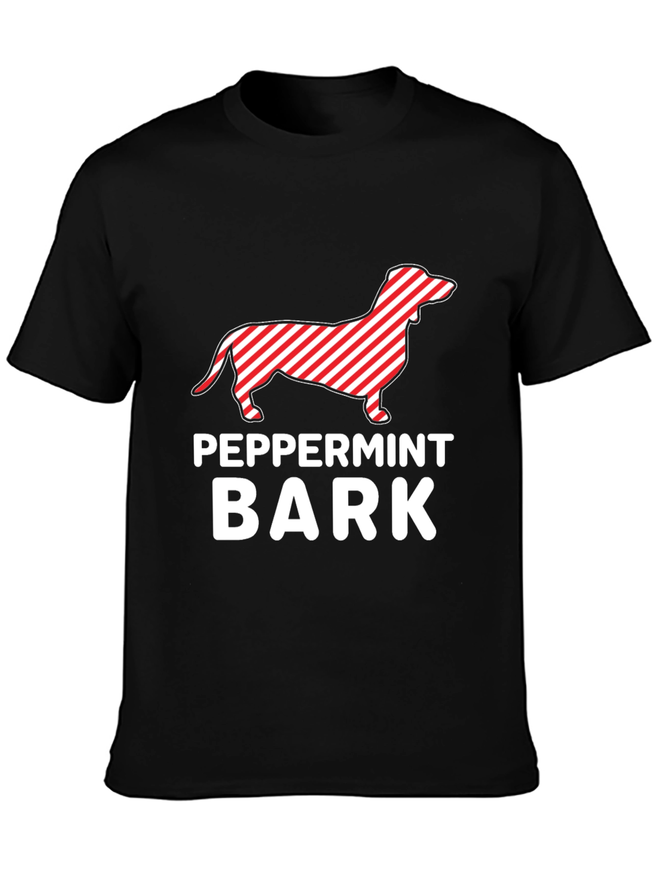 Peppermint Bark Dachshund T-Shirt