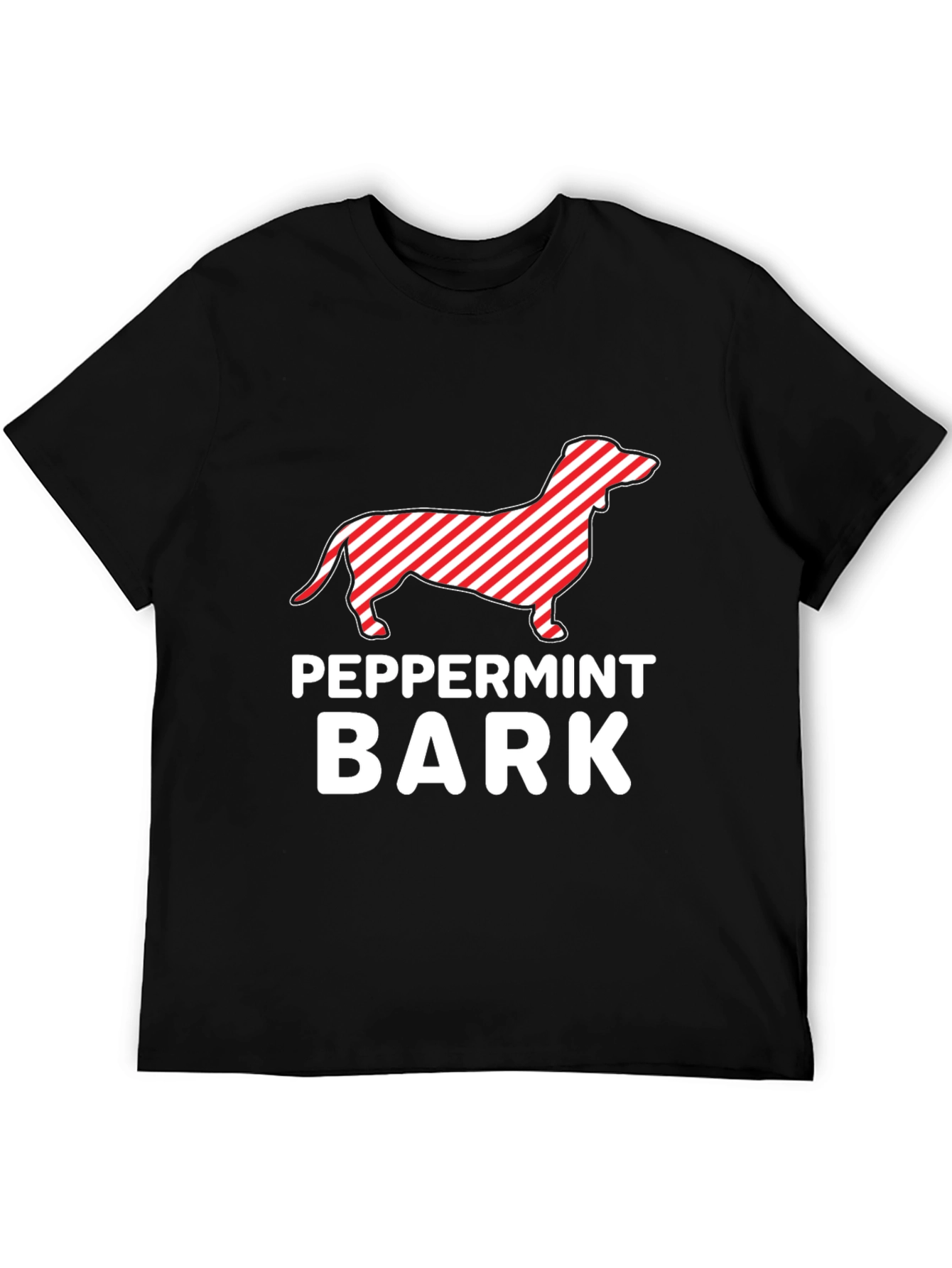 Peppermint Bark Dachshund T-Shirt