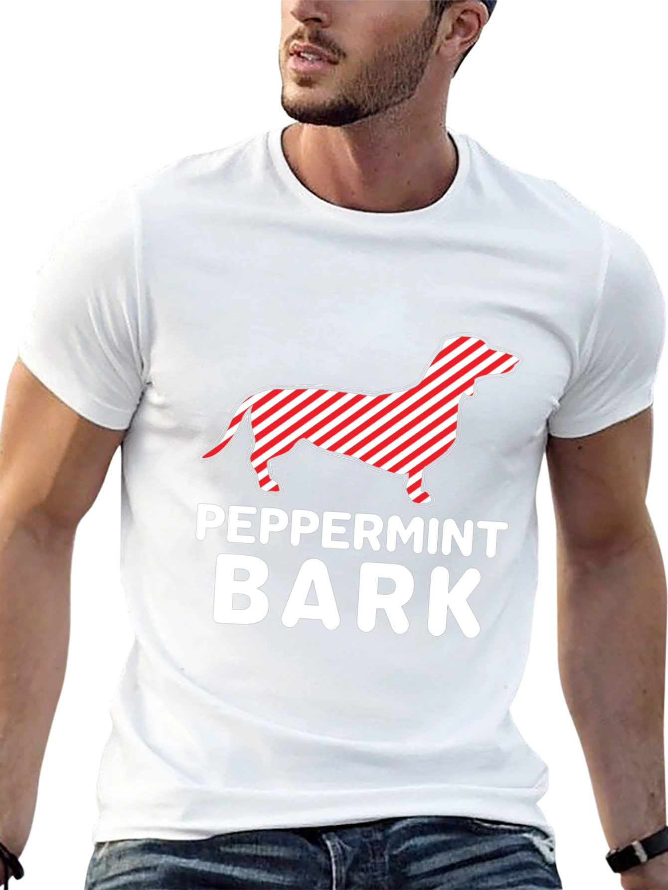Peppermint Bark Dachshund T-Shirt
