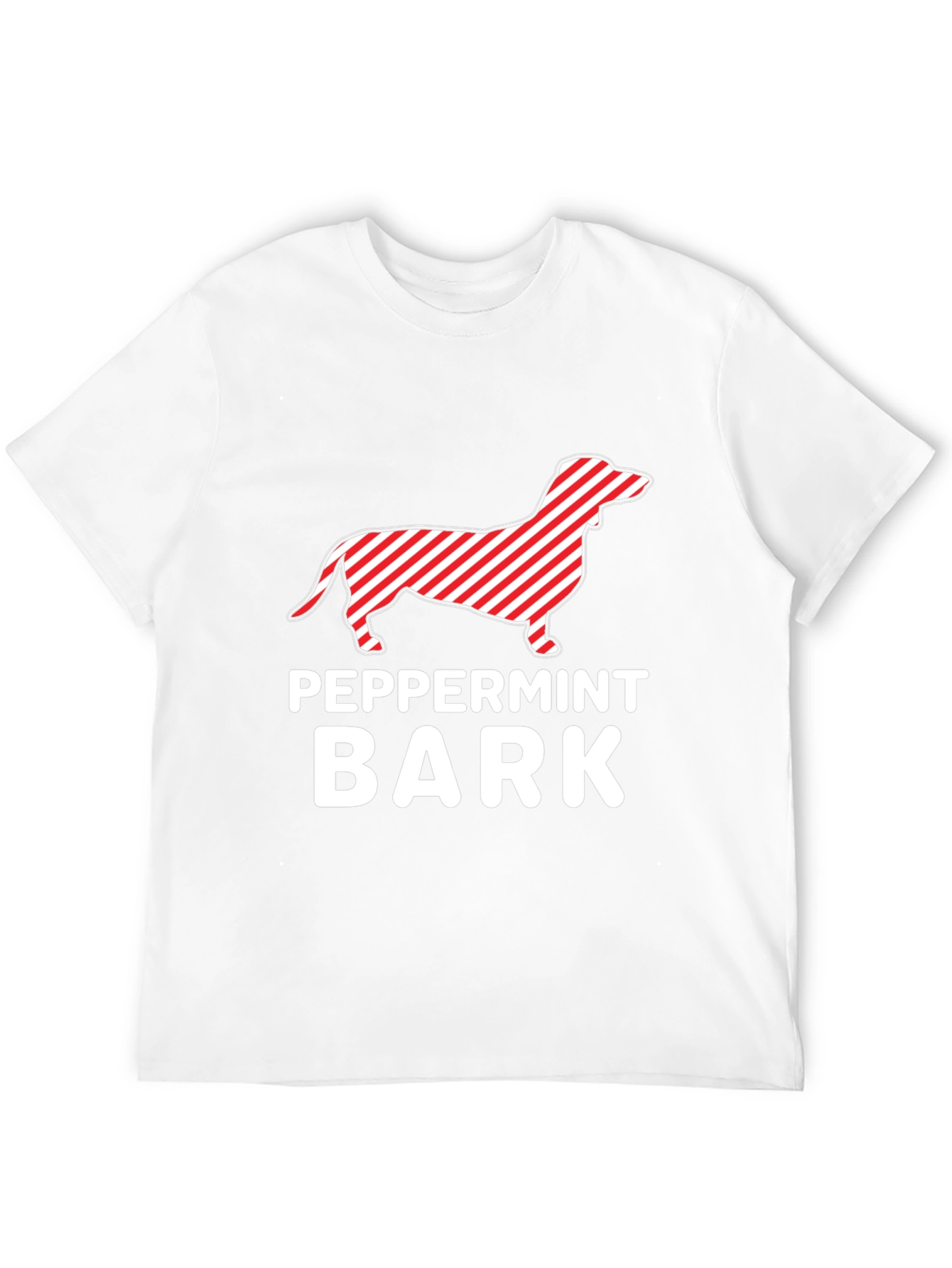 Peppermint Bark Dachshund T-Shirt