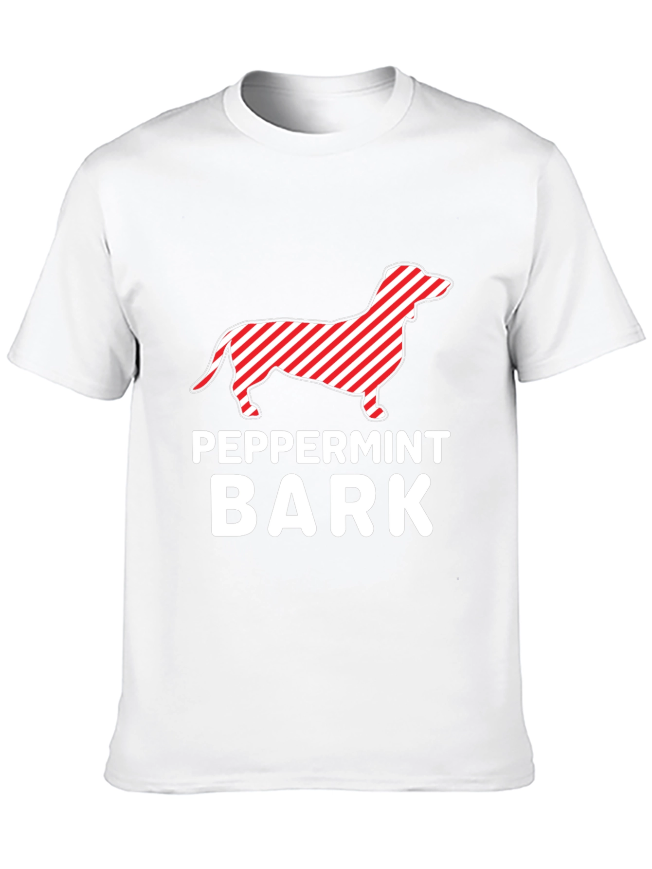 Peppermint Bark Dachshund T-Shirt