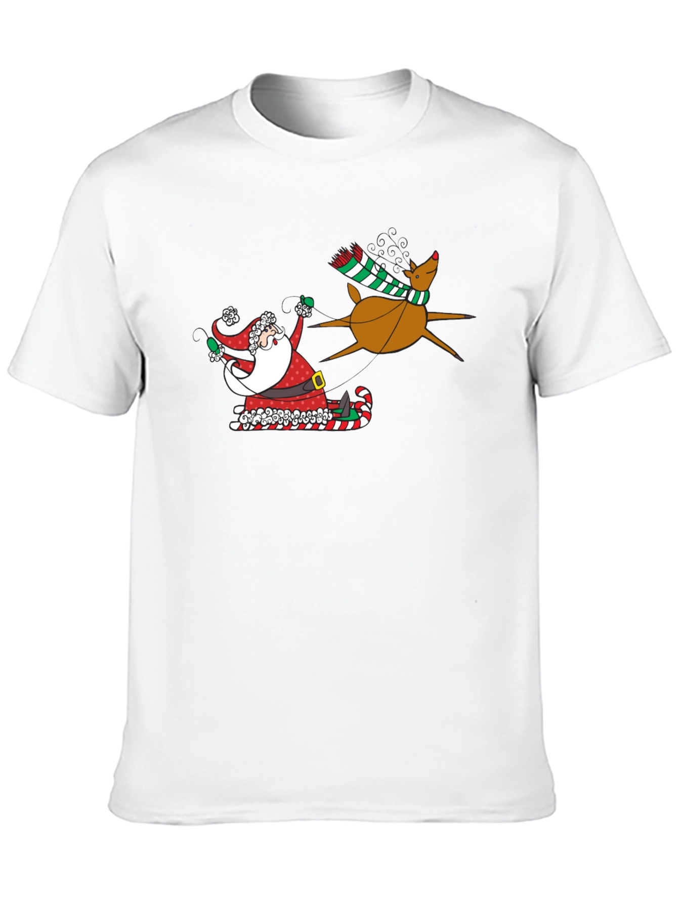 Santa and Reindeer T-Shirt