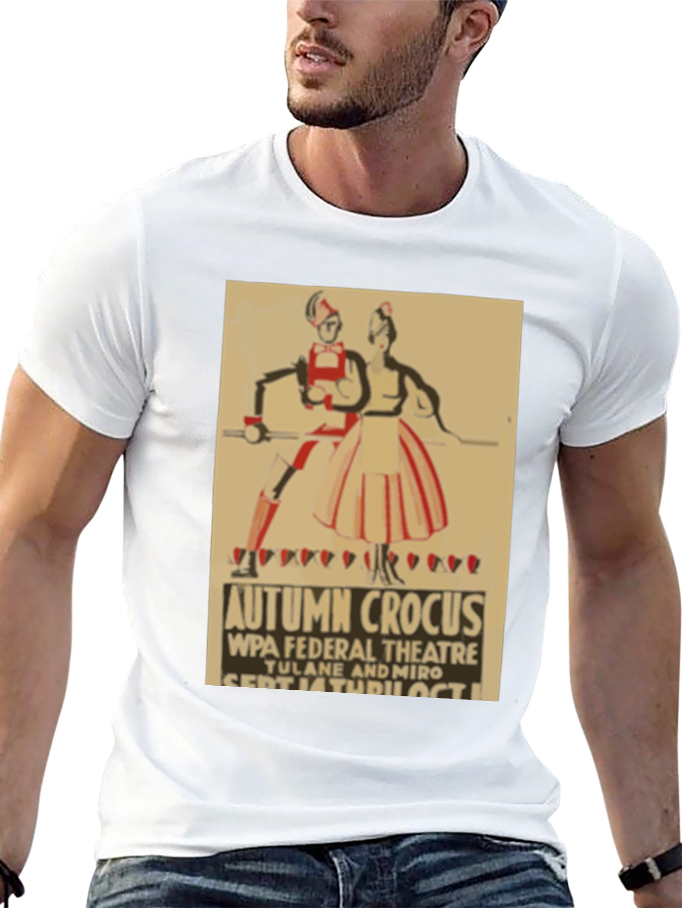 Autumn Crocus Theater Graphic Tee
