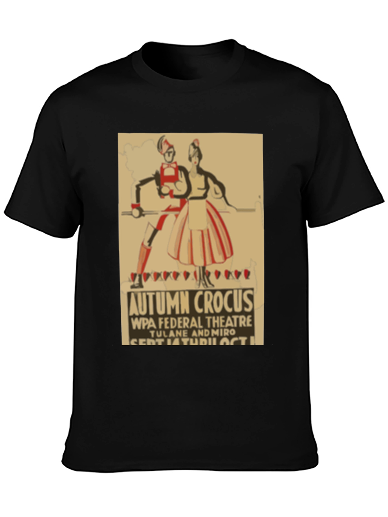 Autumn Crocus Theater Graphic Tee