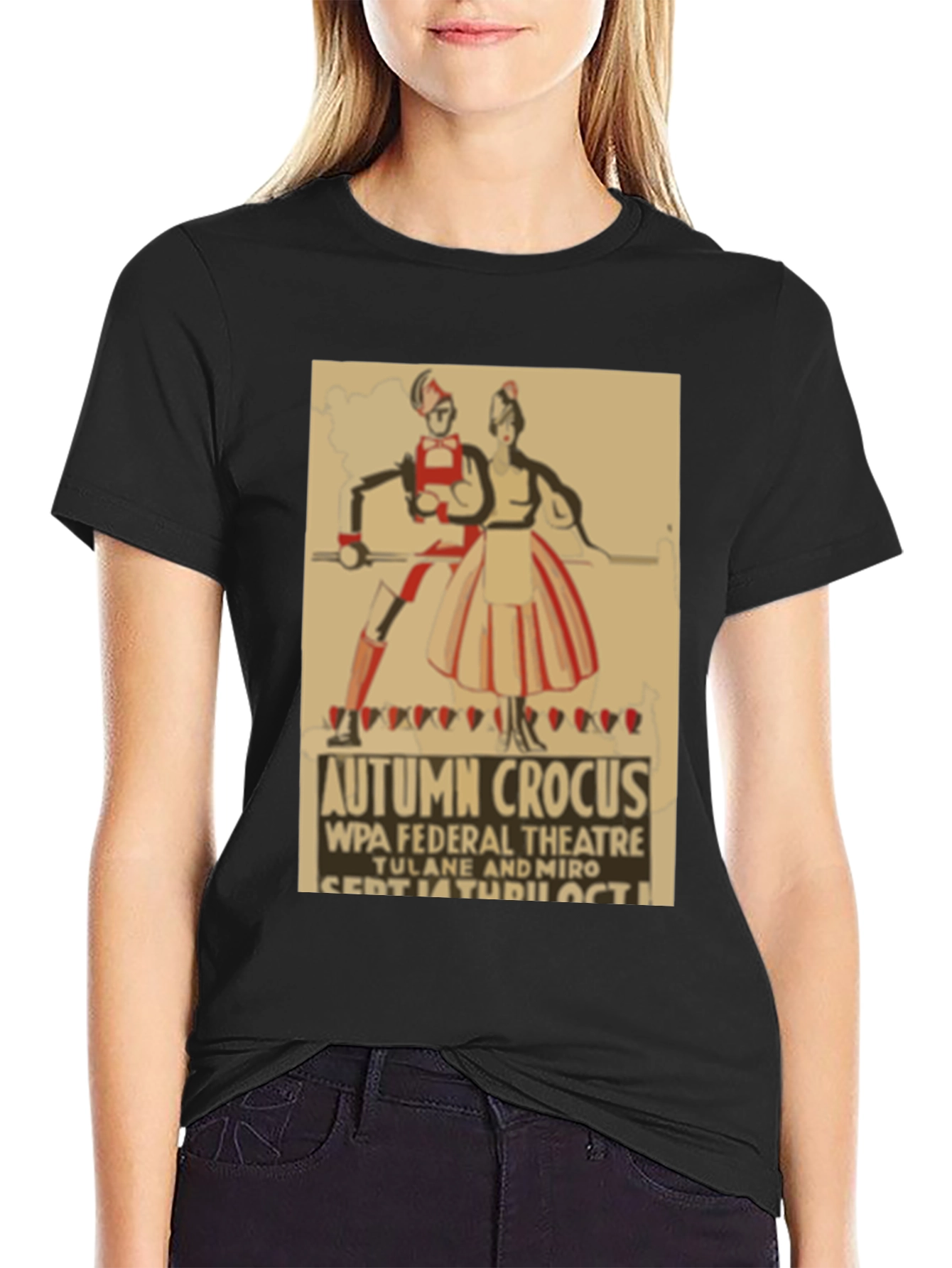 Autumn Crocus Theater Graphic Tee