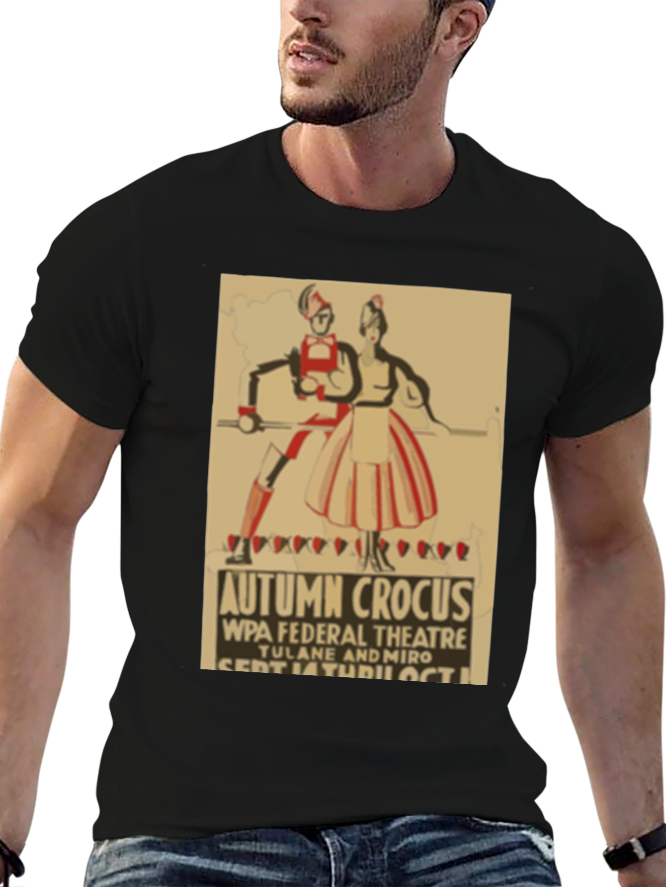 Autumn Crocus Theater Graphic Tee