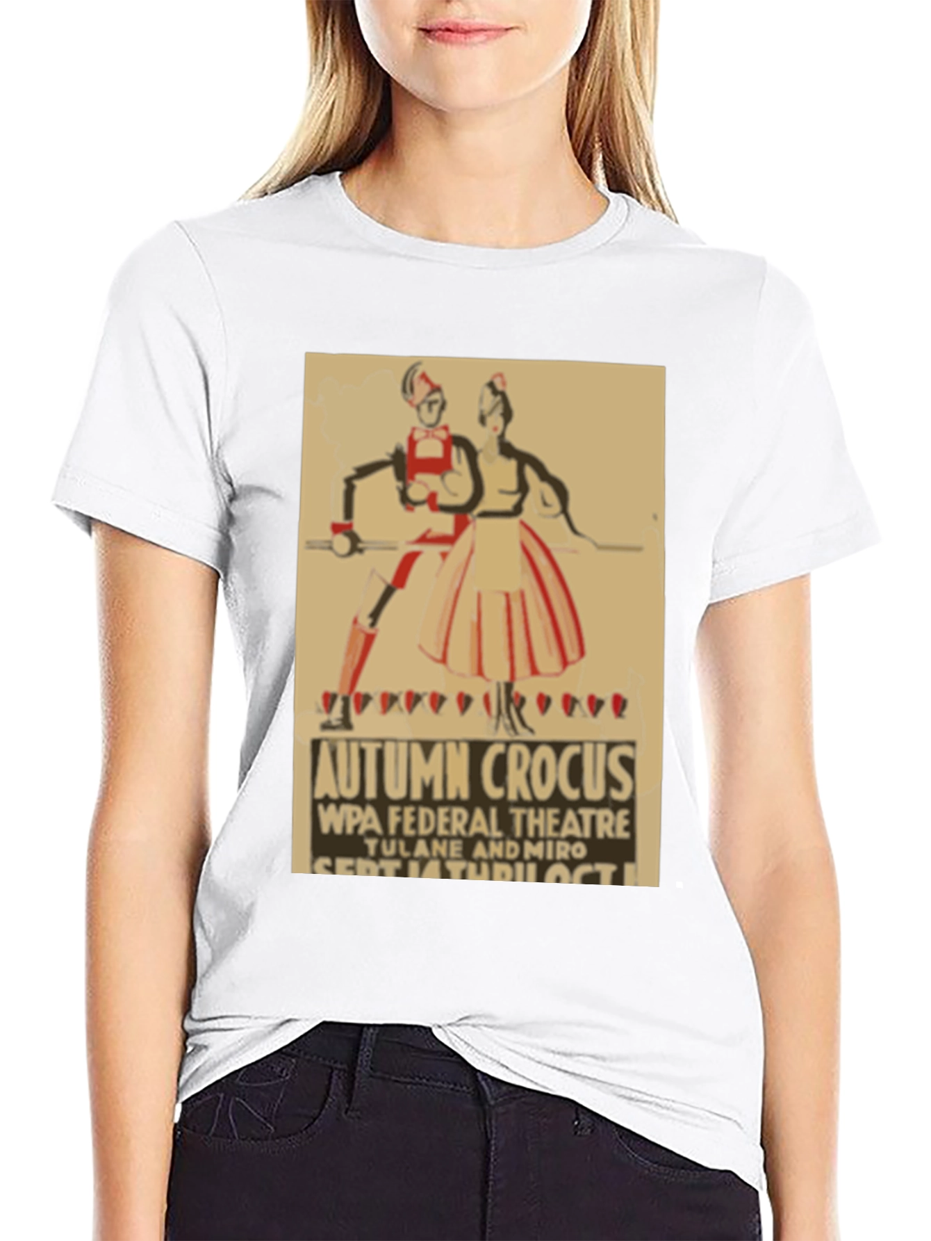 Autumn Crocus Theater Graphic Tee