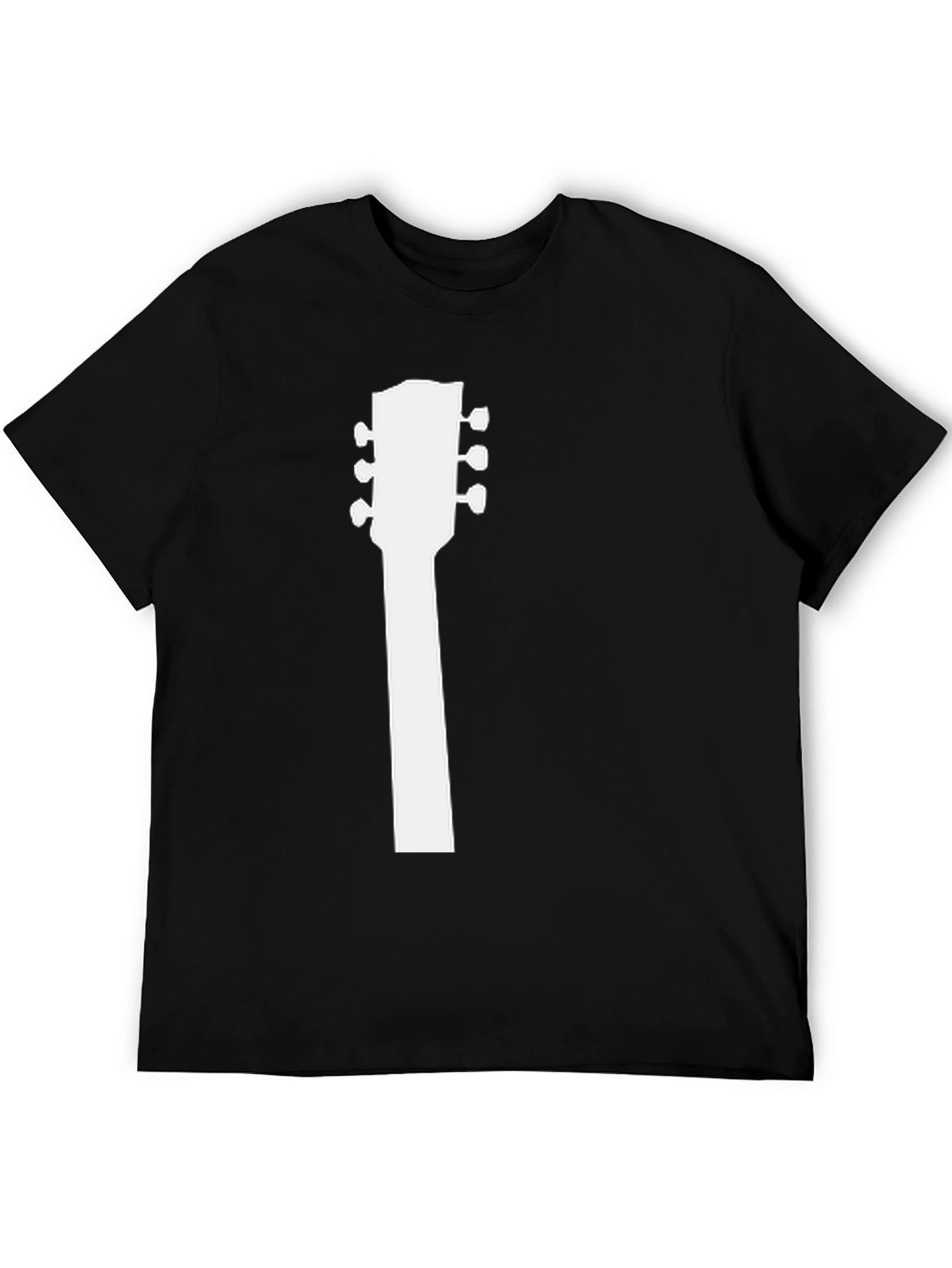 Guitar Headstock Tee - Rocker Music Shirt