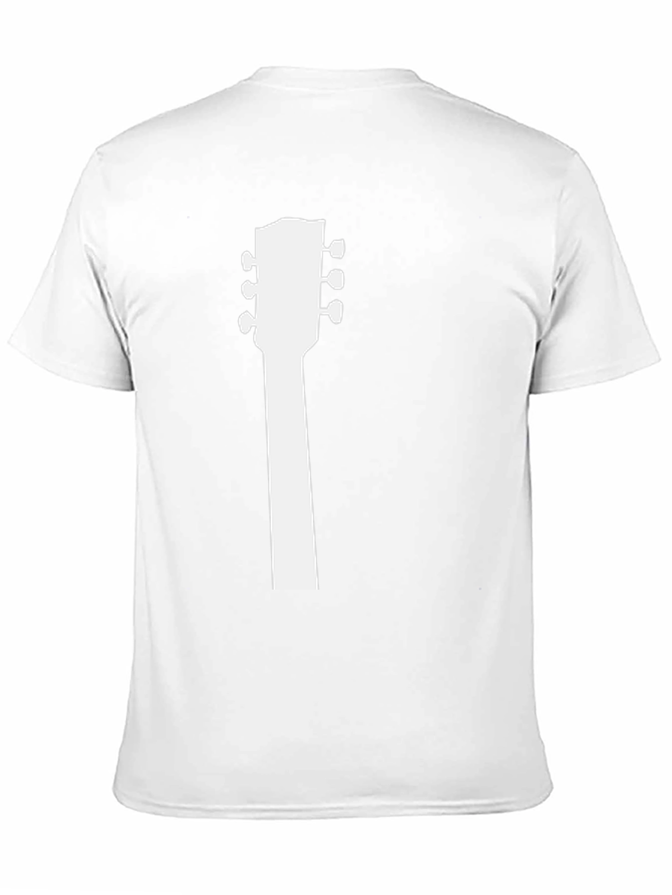 Guitar Headstock Tee - Rocker Music Shirt