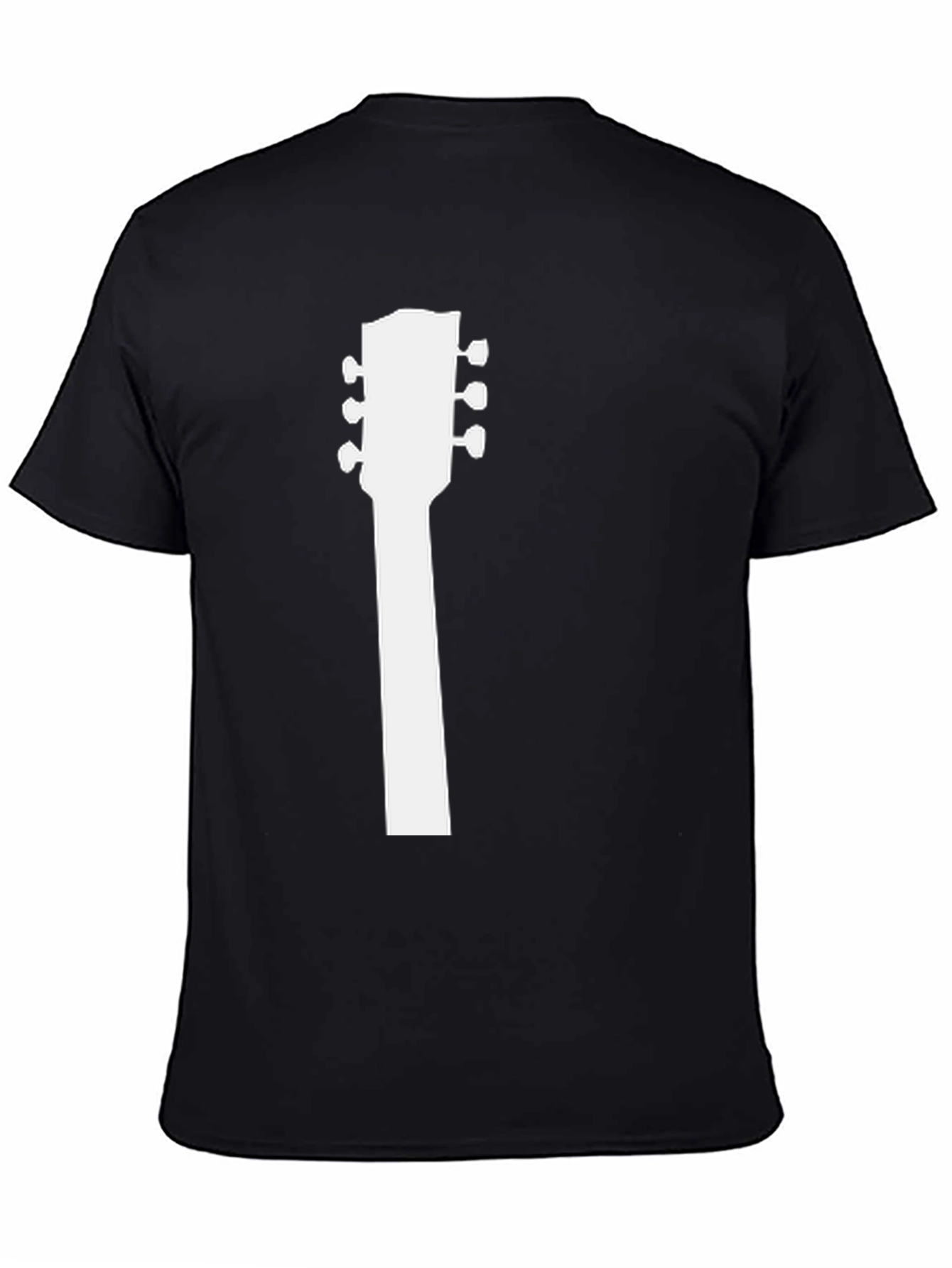 Guitar Headstock Tee - Rocker Music Shirt