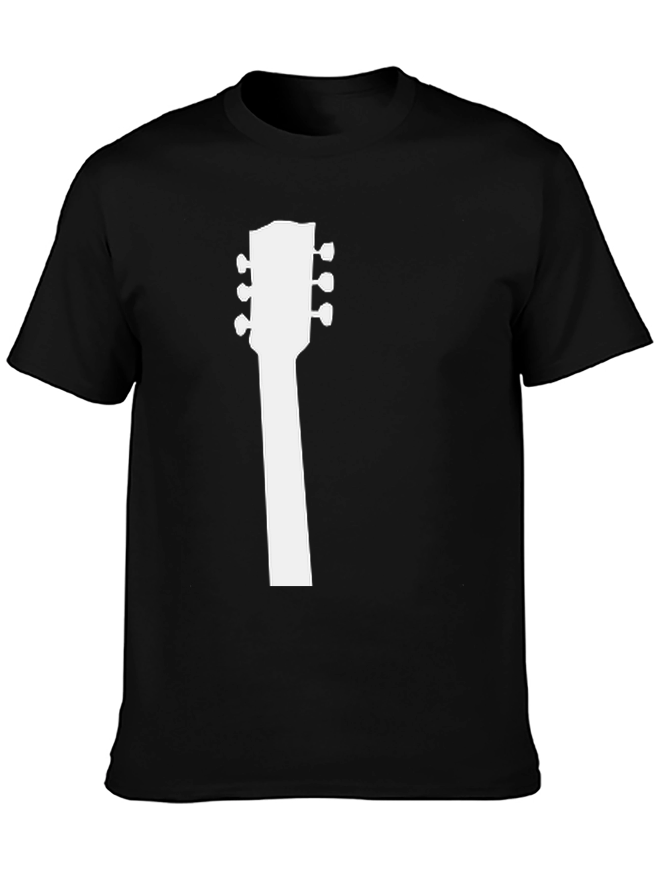 Guitar Headstock Tee - Rocker Music Shirt