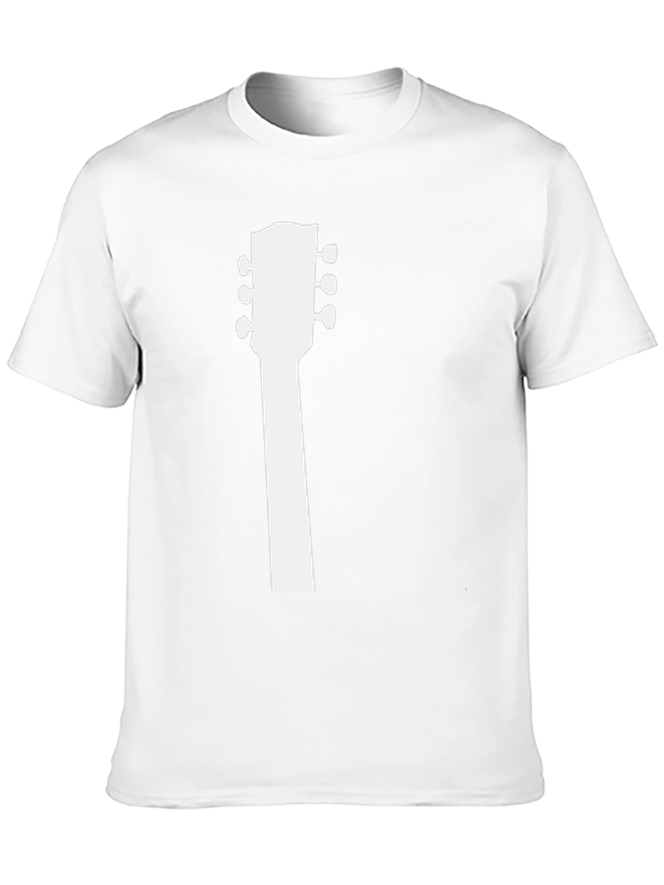 Guitar Headstock Tee - Rocker Music Shirt