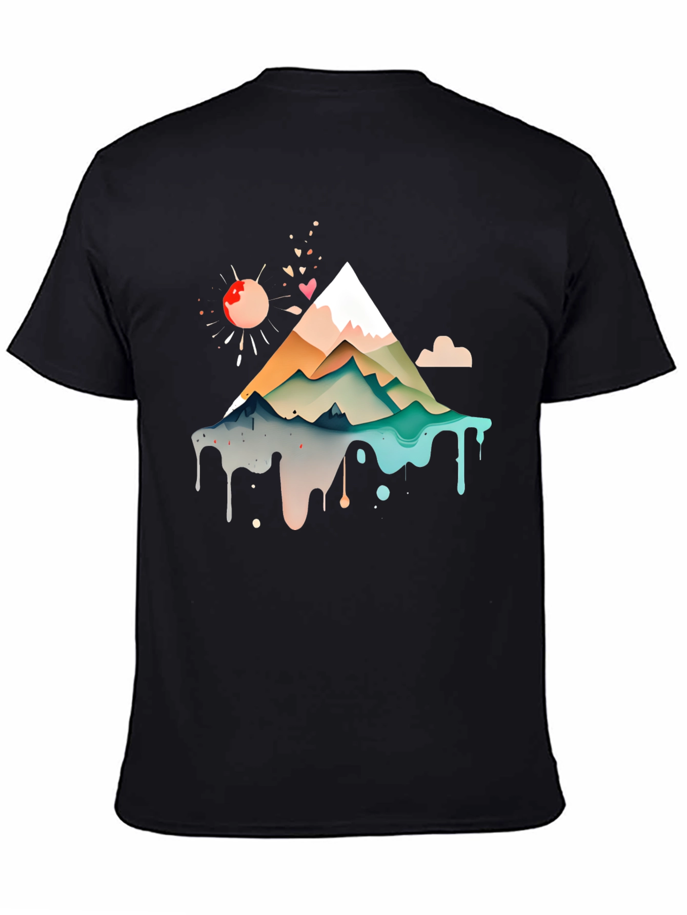 Mountain Graphic Print Tee