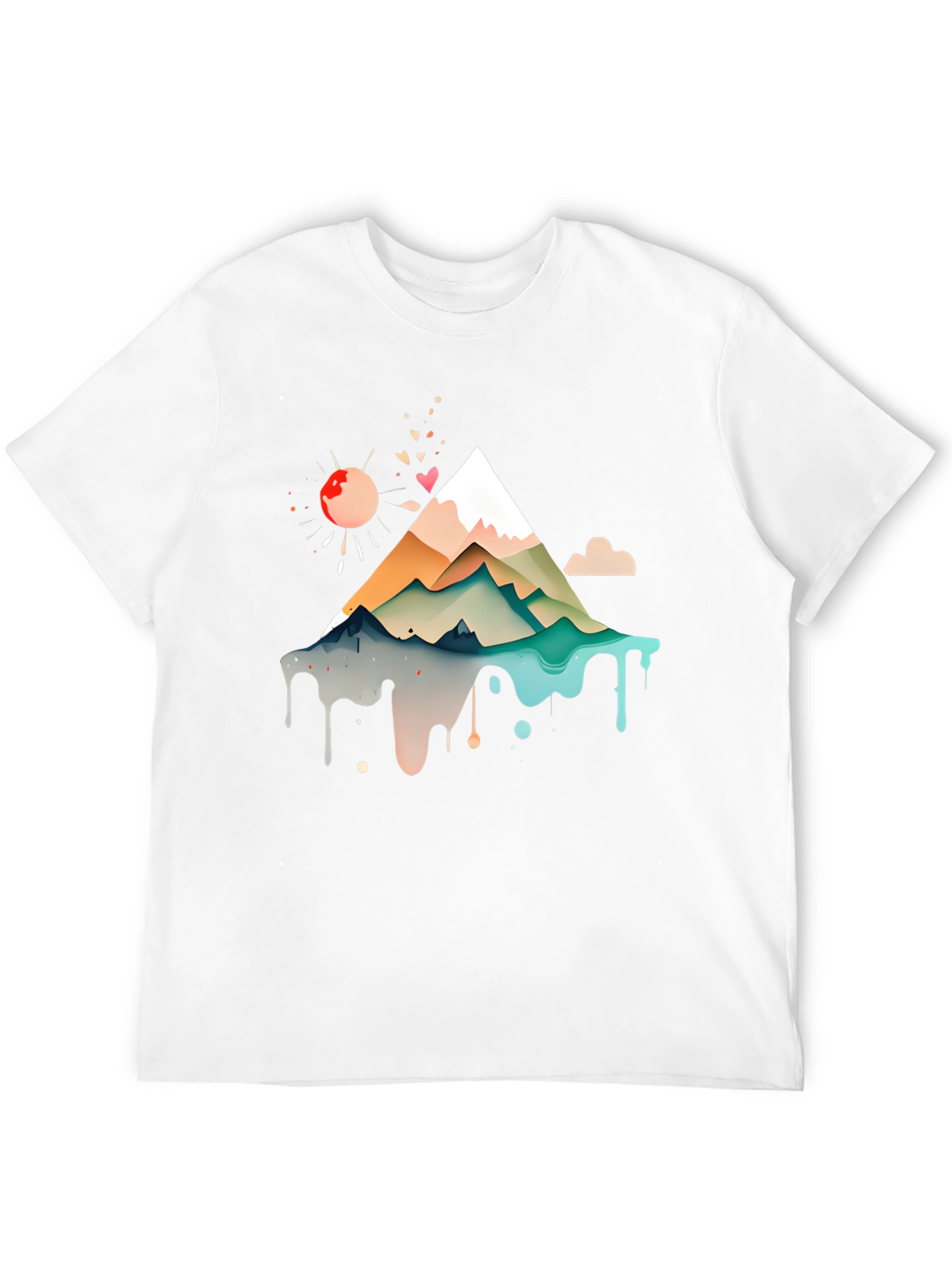 Mountain Graphic Print Tee