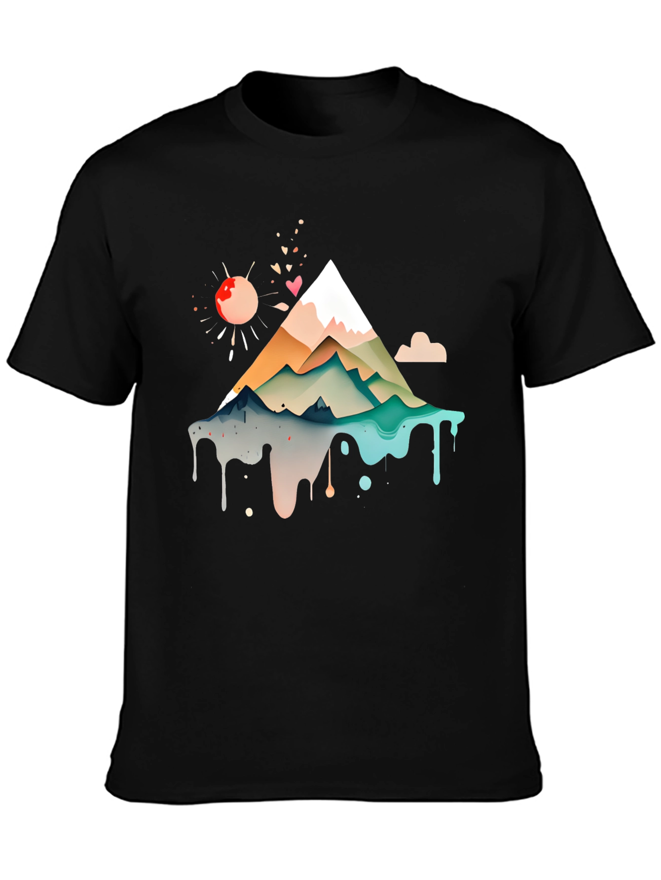 Mountain Graphic Print Tee