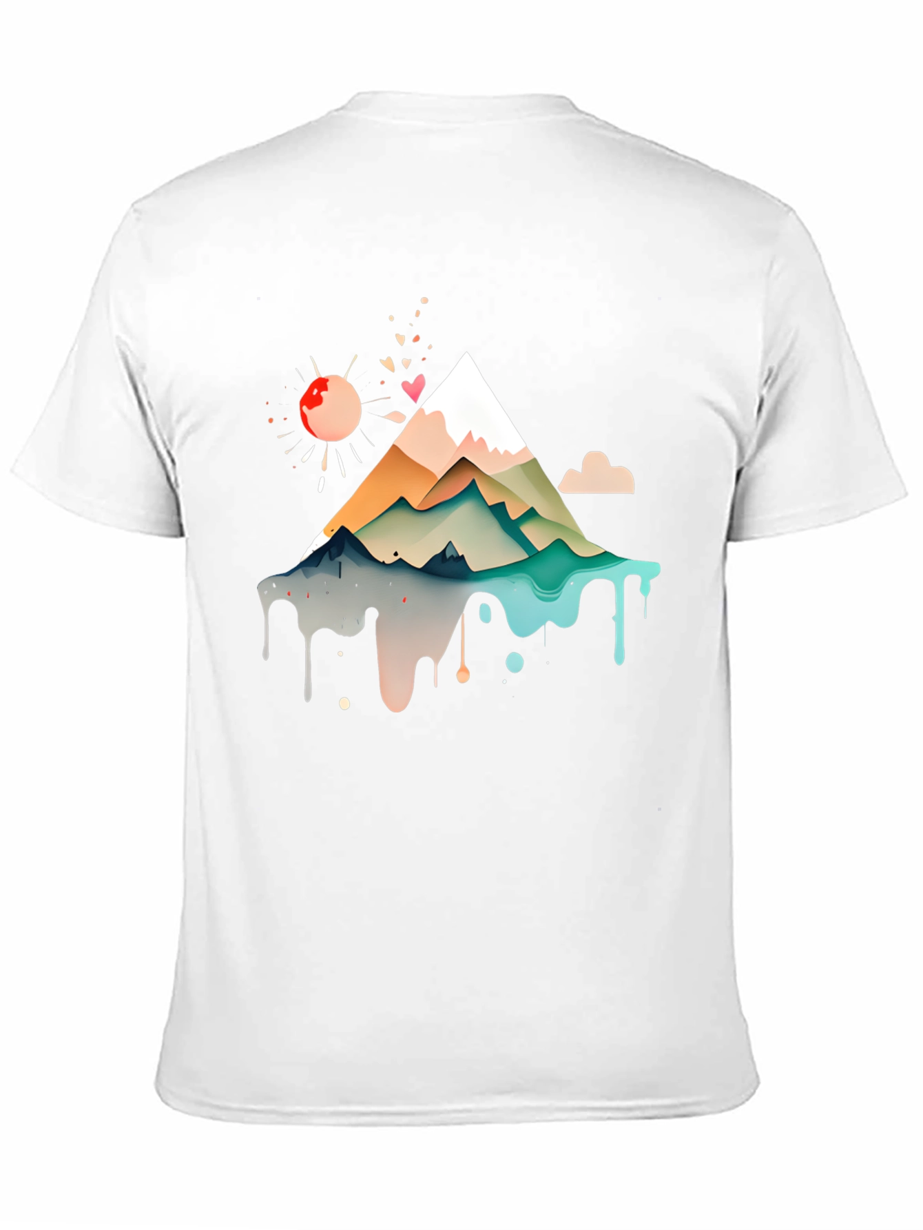 Mountain Graphic Print Tee