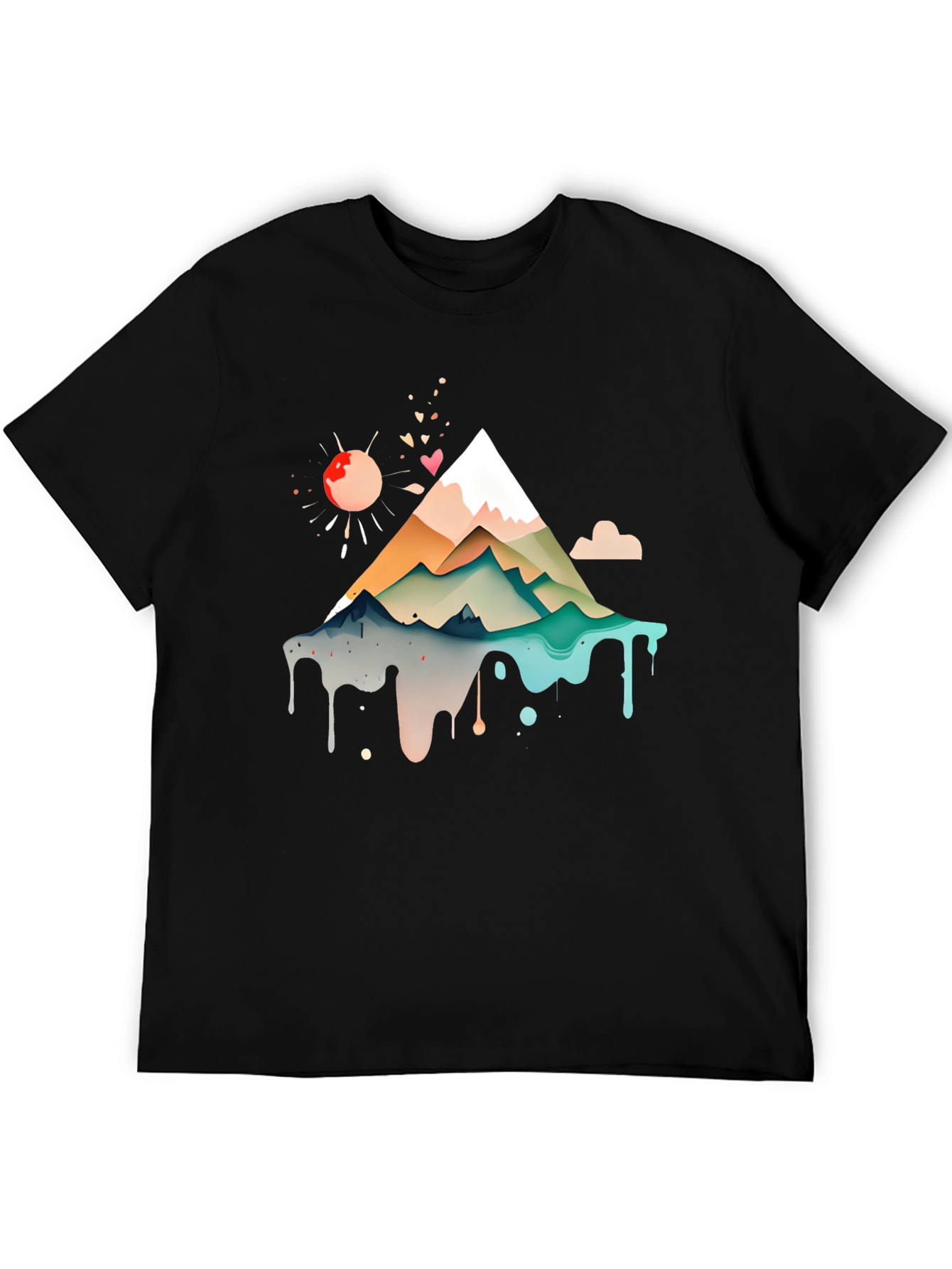 Mountain Graphic Print Tee