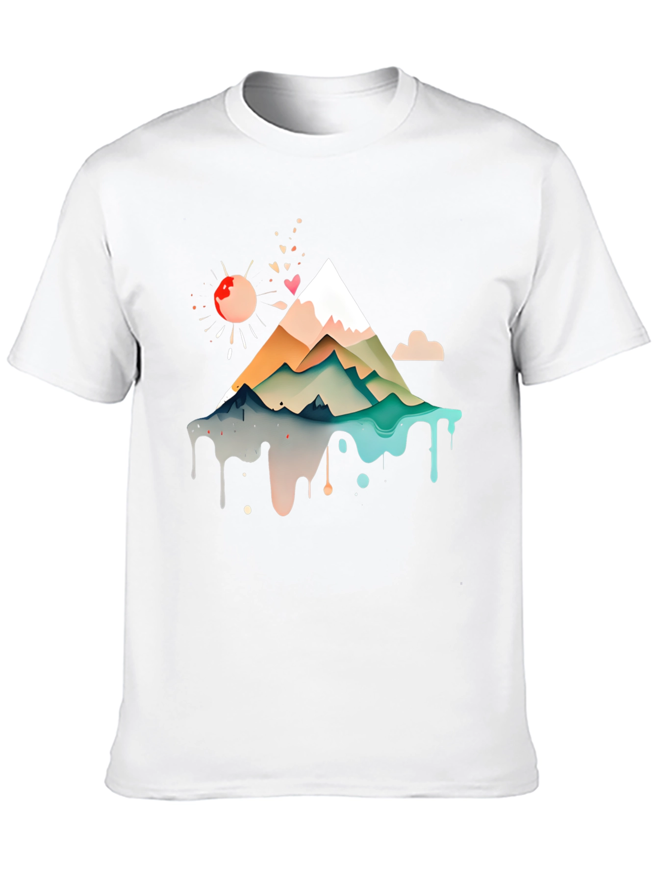 Mountain Graphic Print Tee