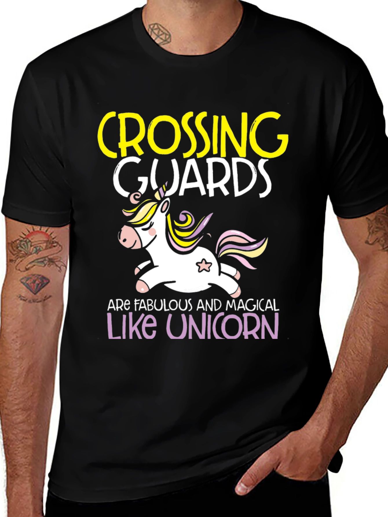 Crossing Guards Unicorn T-Shirt