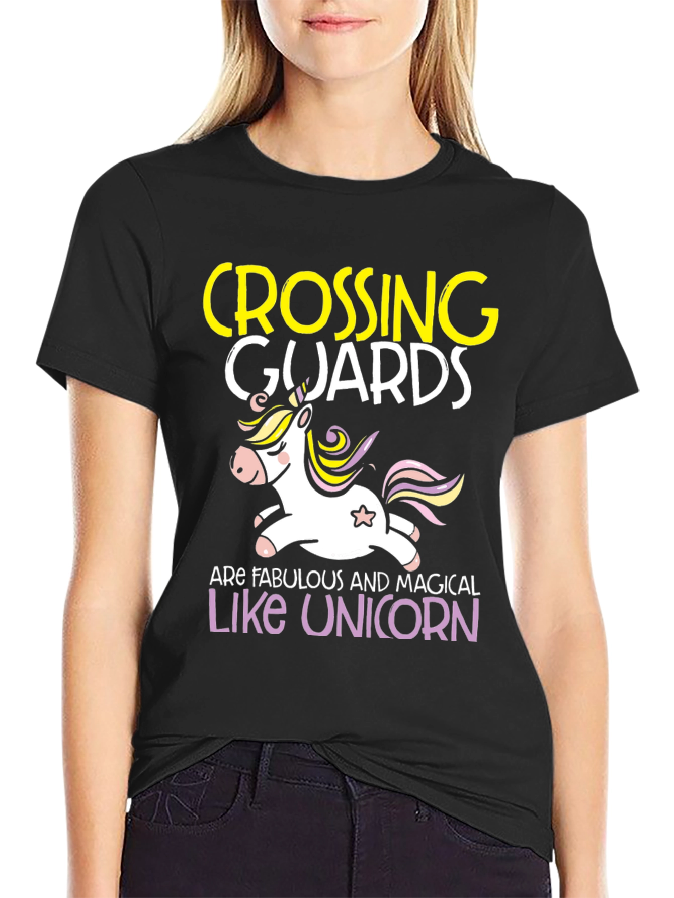 Crossing Guards Unicorn T-Shirt