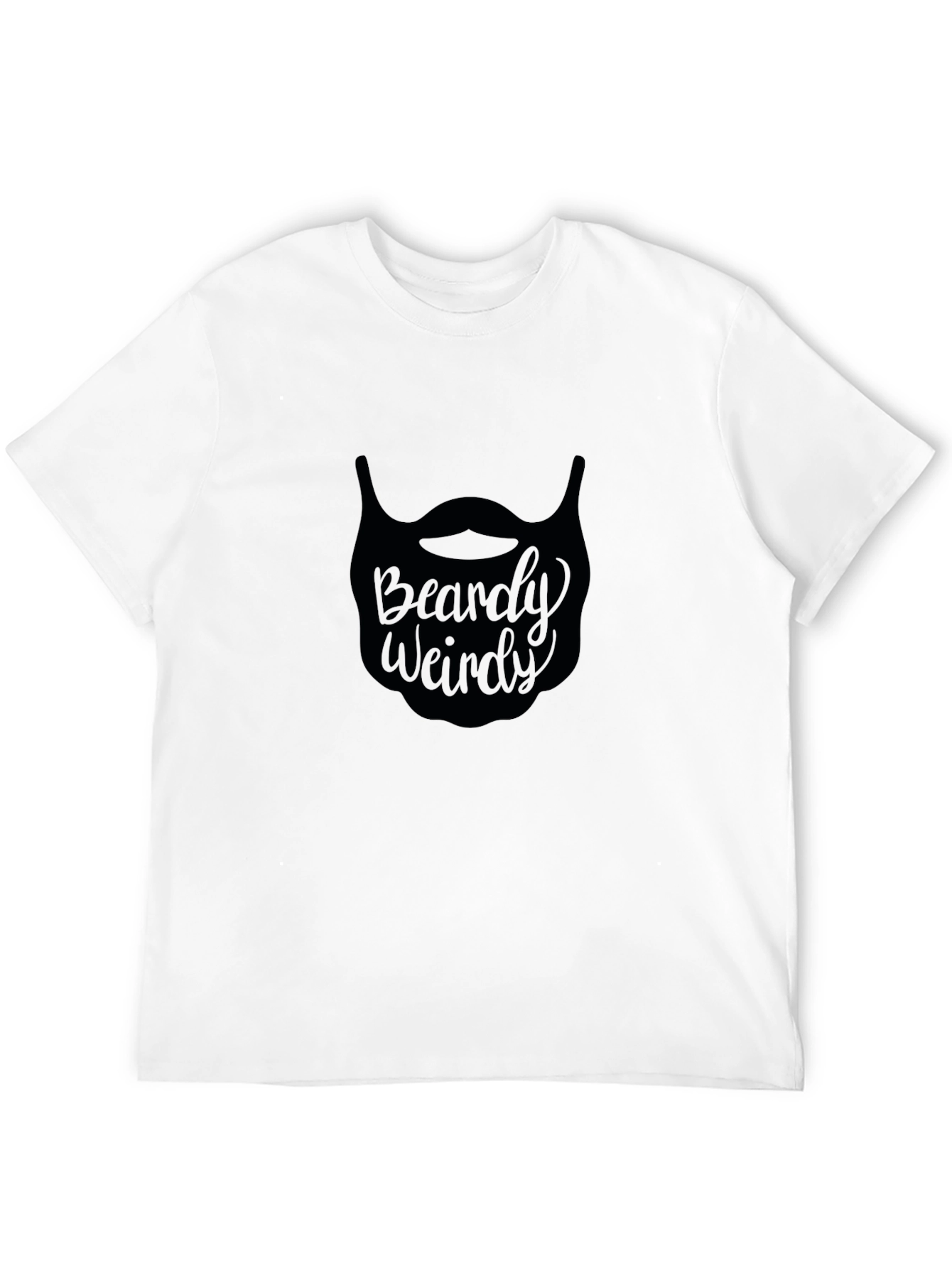 Beardy Weirdy T-Shirt - Mens Crew Neck Tee