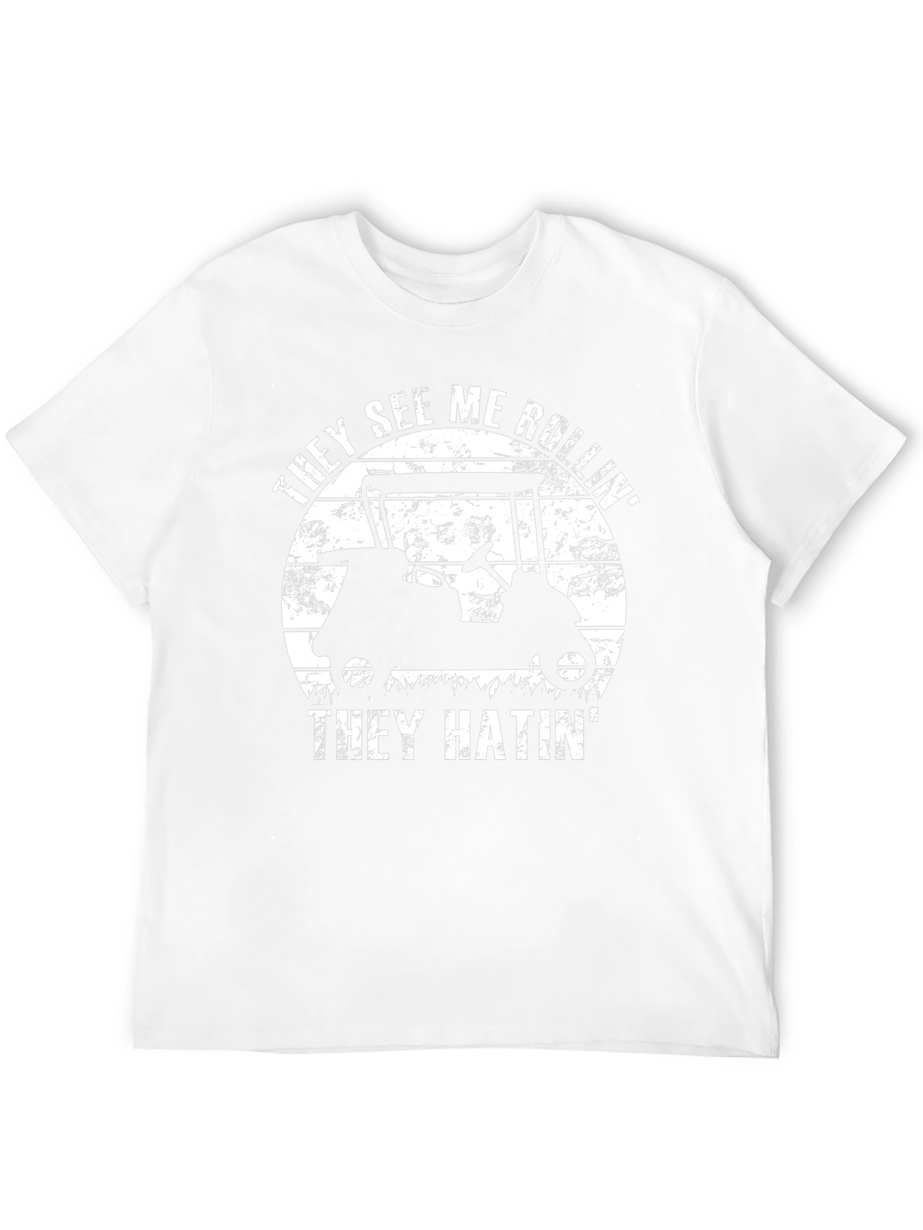 They See Me Rollin T-Shirt - Golf Cart Tee