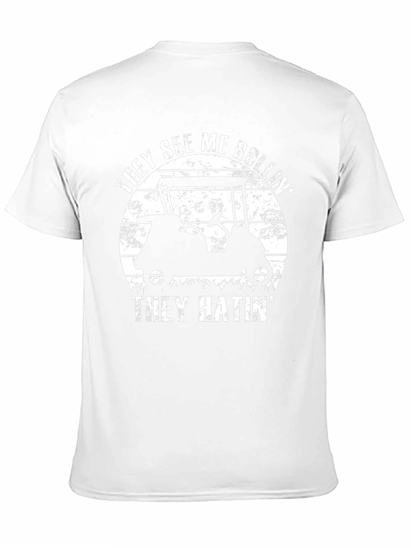 They See Me Rollin T-Shirt - Golf Cart Tee
