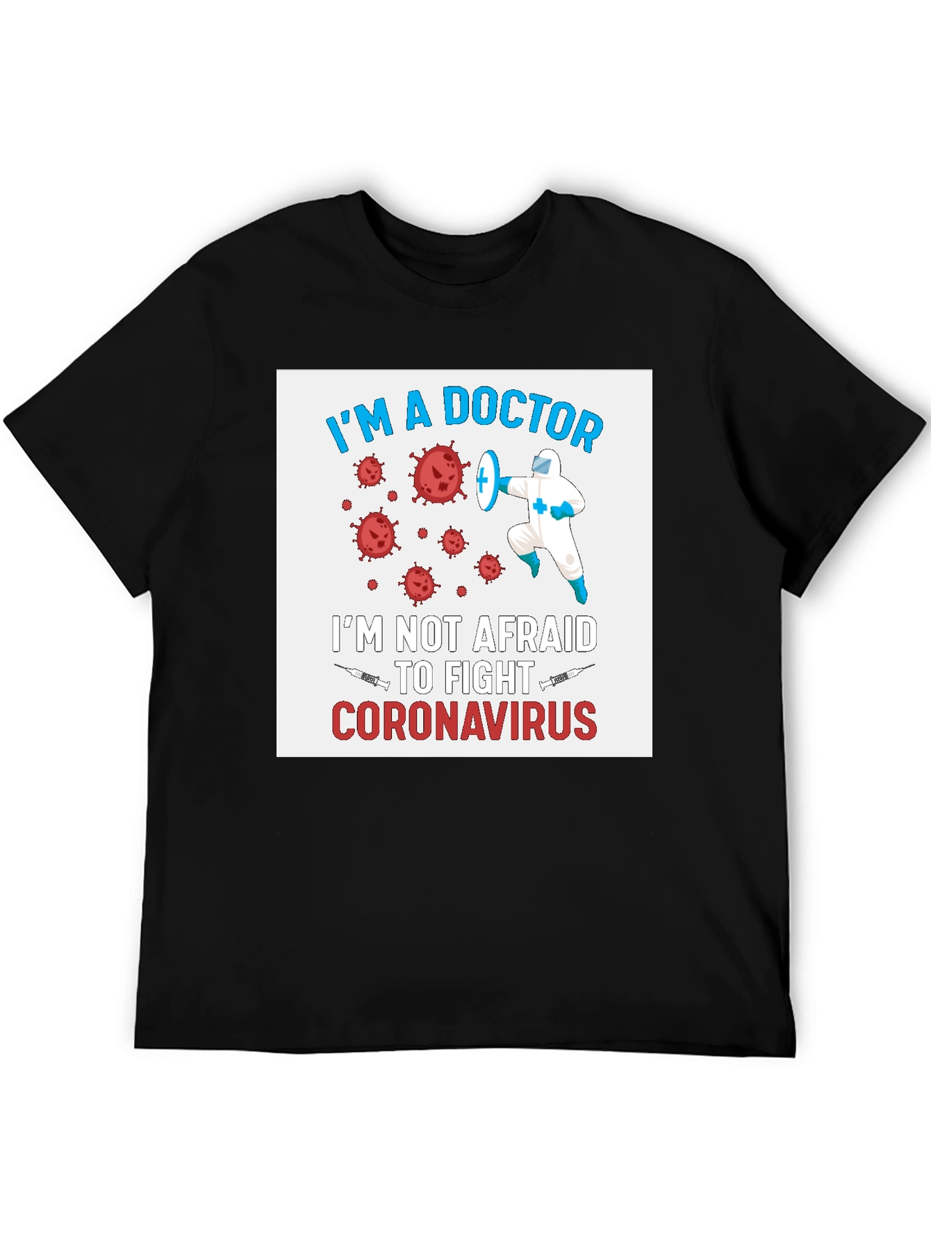 Doctor Coronavirus Fighter Graphic Tee