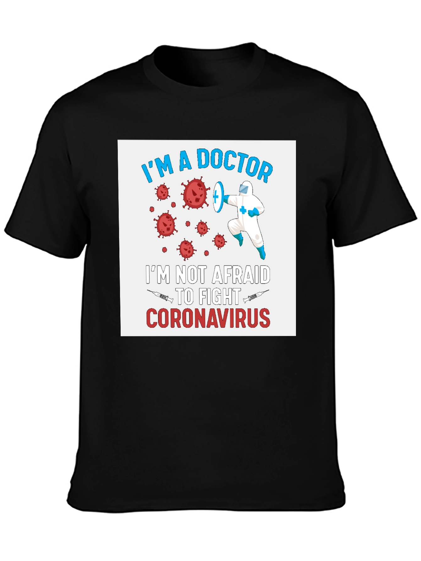 Doctor Coronavirus Fighter Graphic Tee