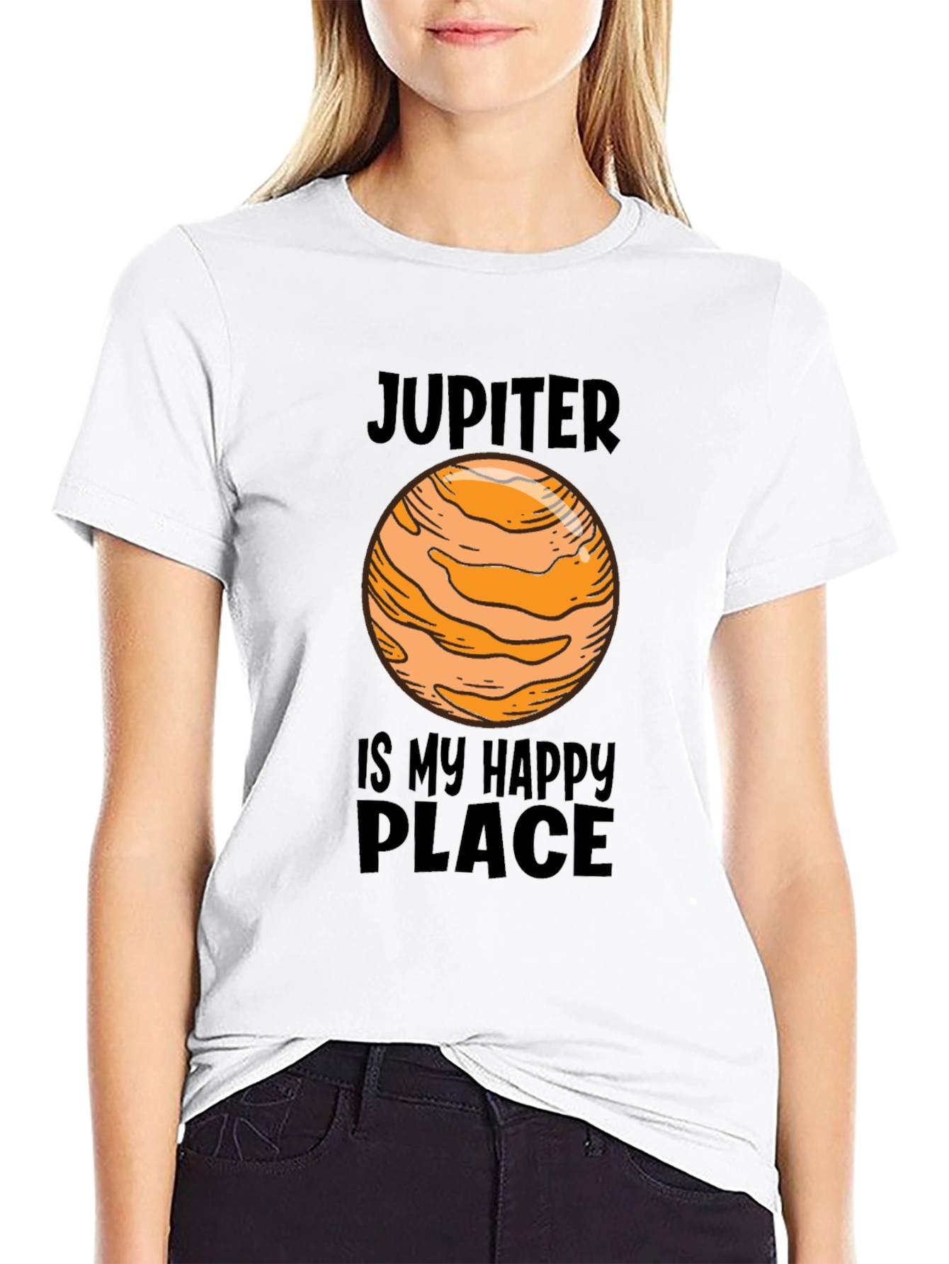 Jupiter is My Happy Place Graphic T-Shirt