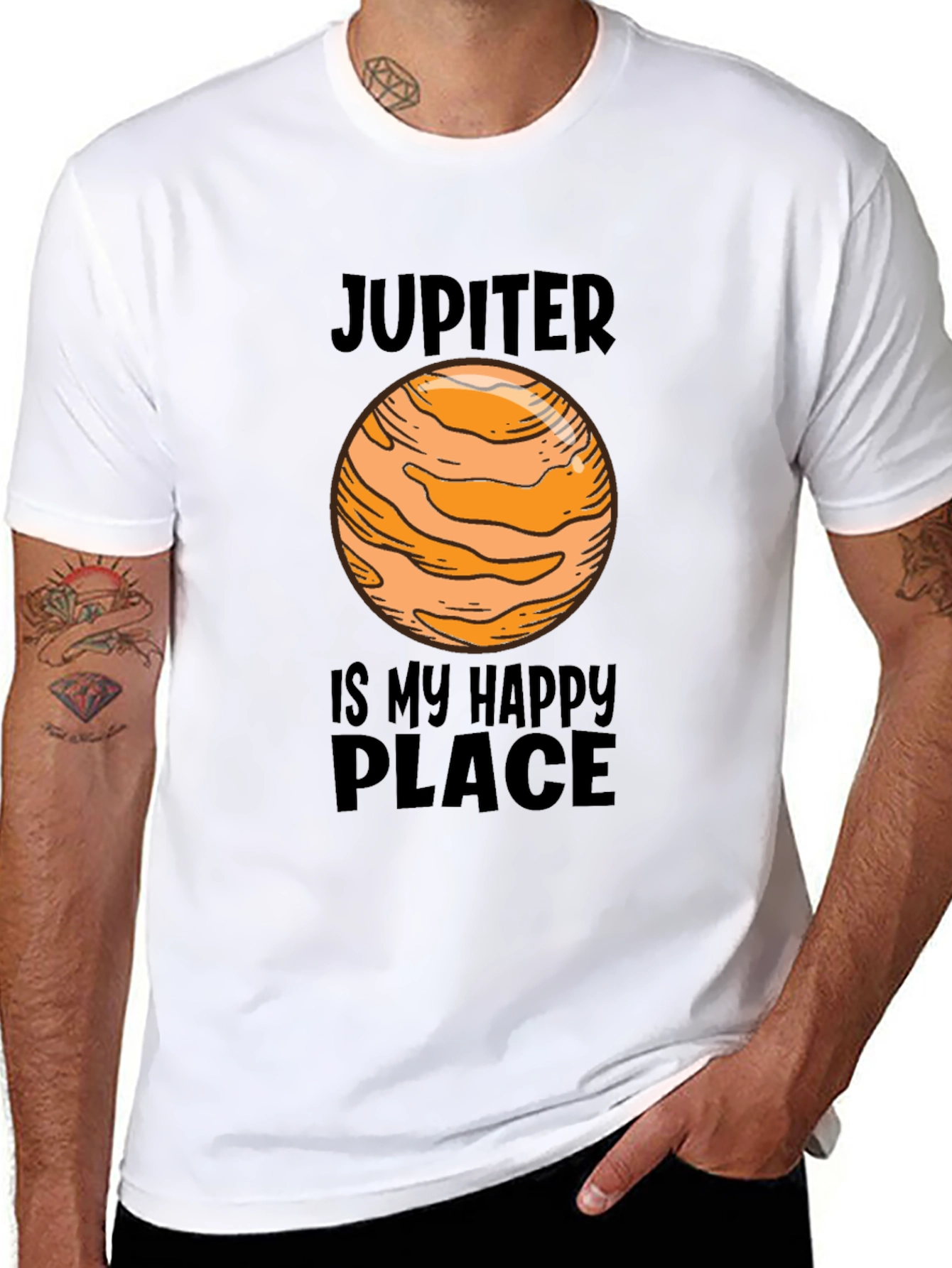 Jupiter is My Happy Place Graphic T-Shirt