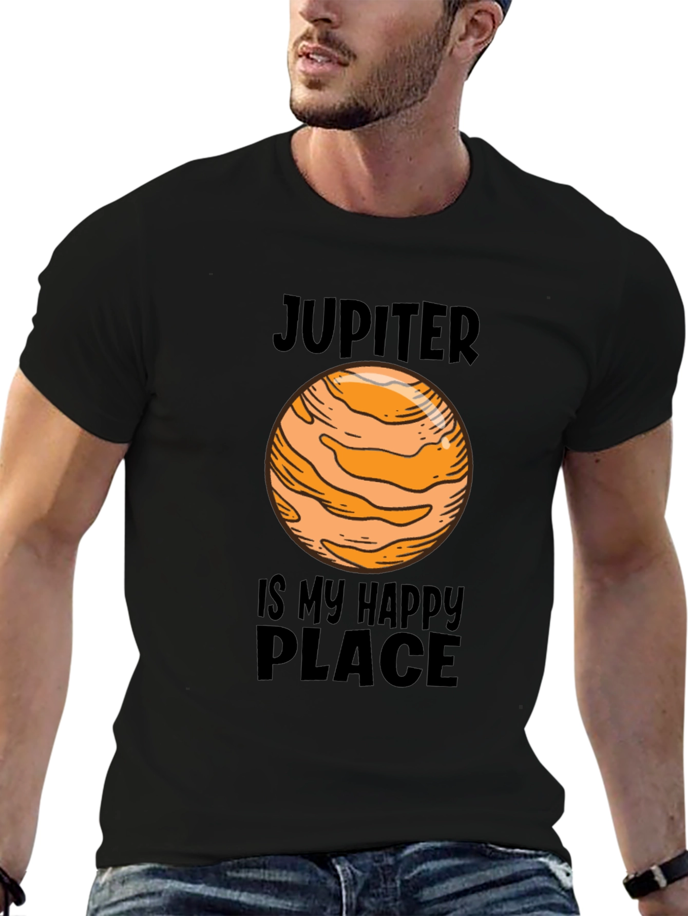 Jupiter is My Happy Place Graphic T-Shirt