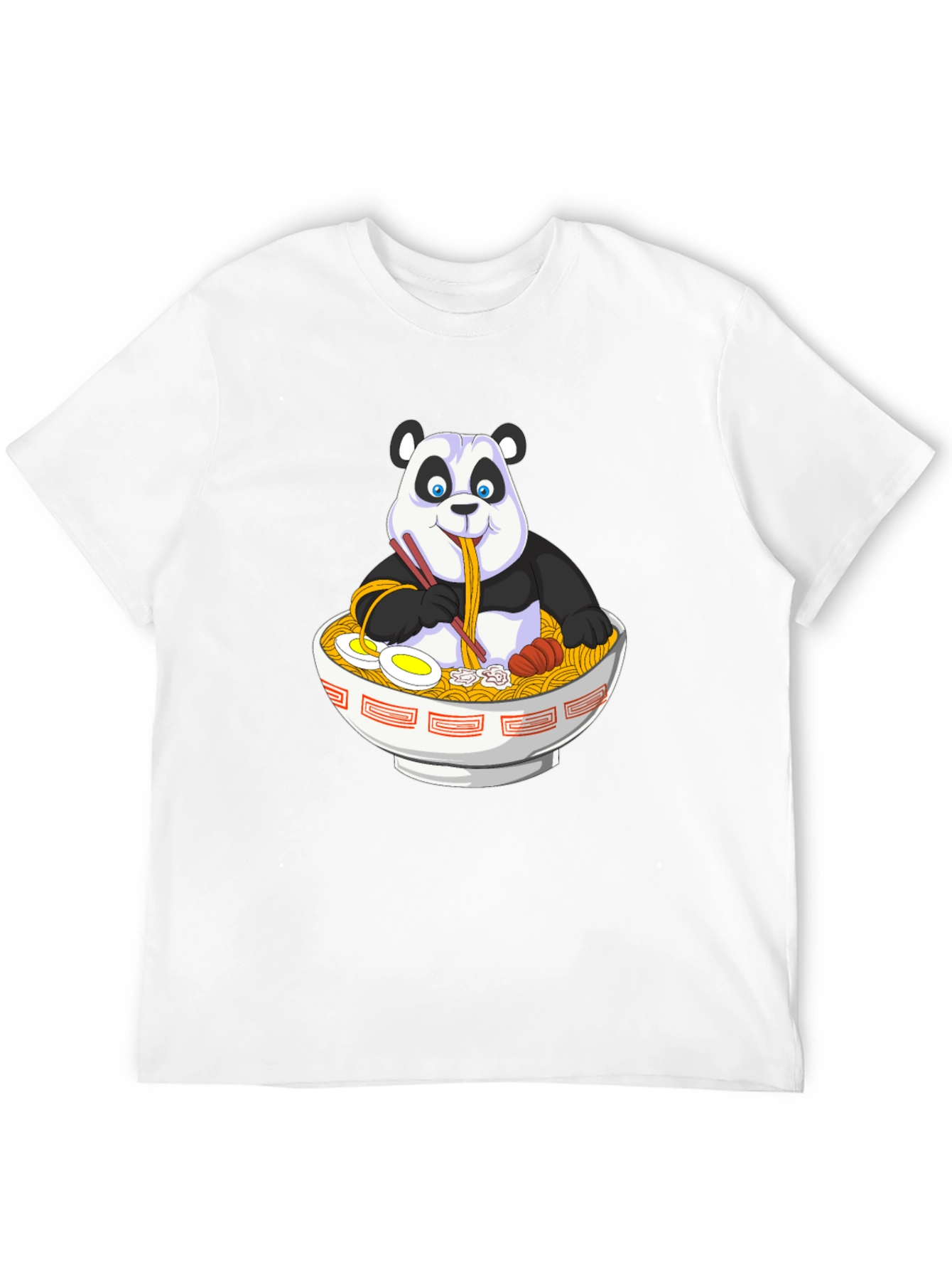 Ramen Panda T-Shirt - Unique Graphic Tee
