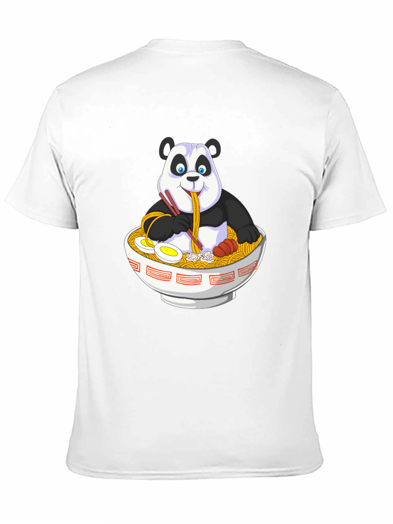 Ramen Panda T-Shirt - Unique Graphic Tee