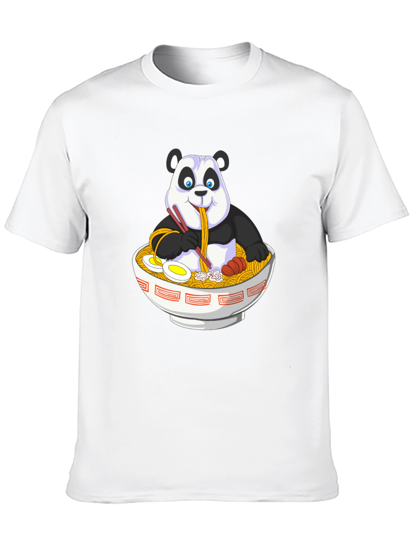 Ramen Panda T-Shirt - Unique Graphic Tee