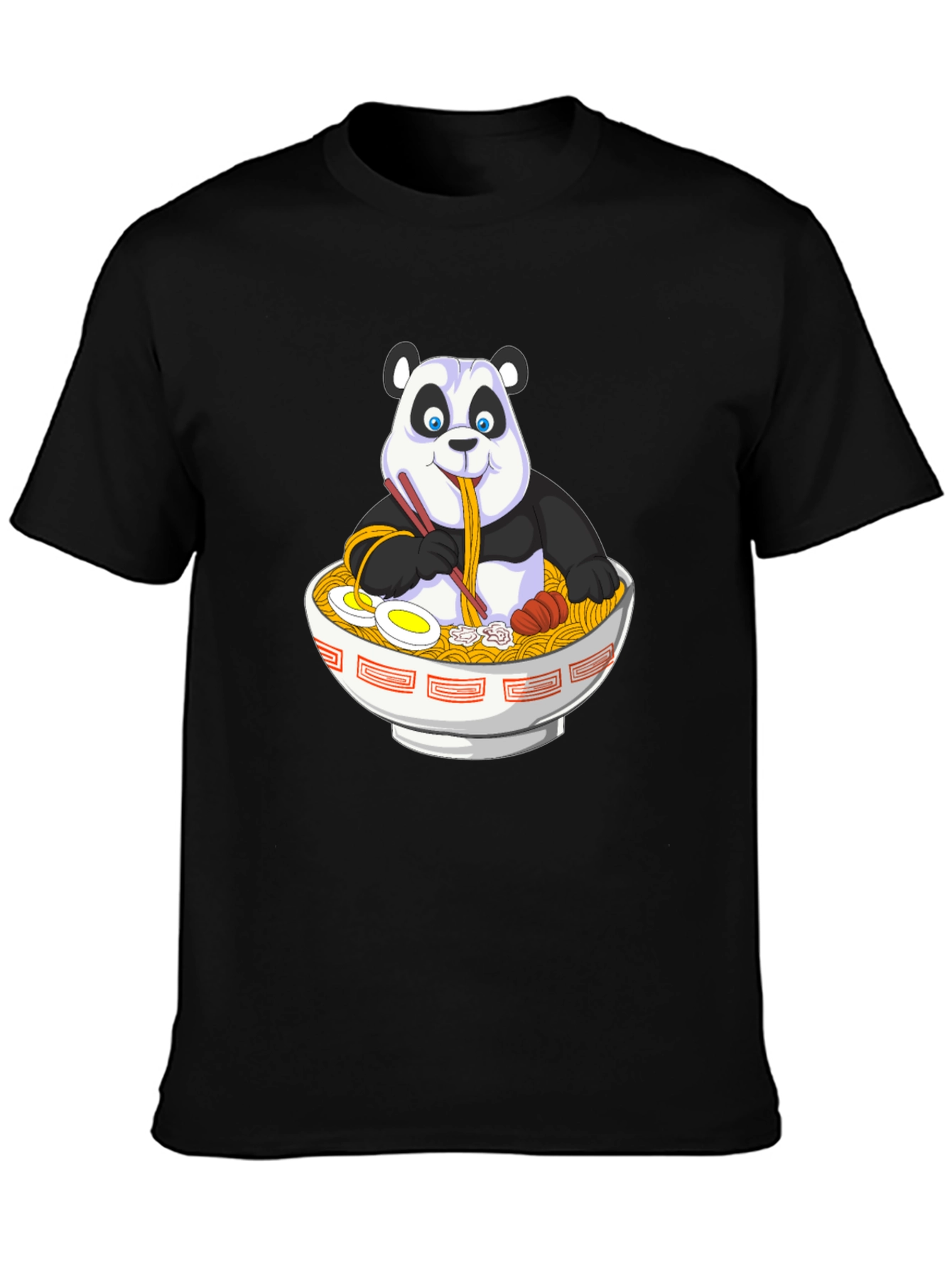 Ramen Panda T-Shirt - Unique Graphic Tee