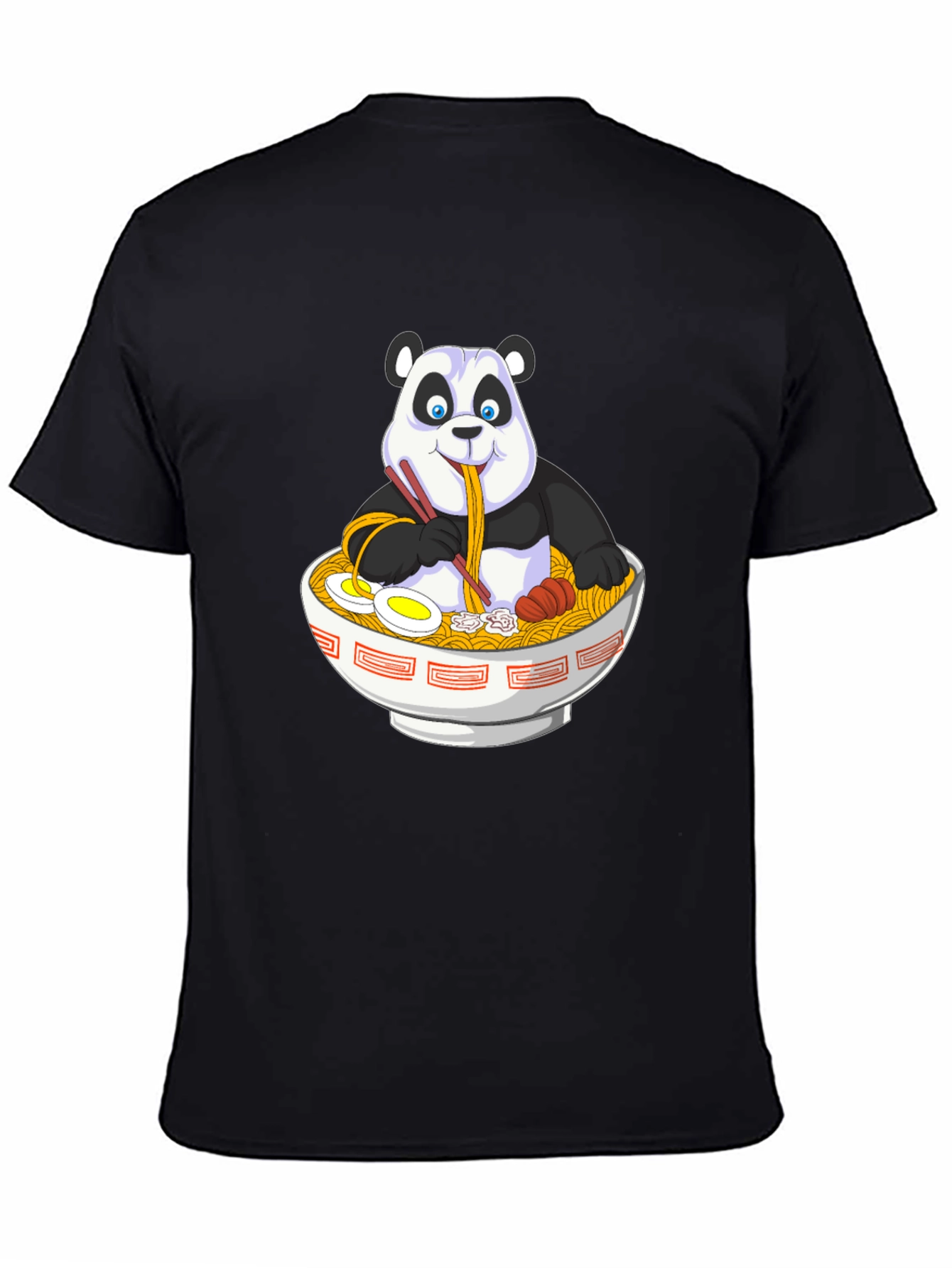 Ramen Panda T-Shirt - Unique Graphic Tee